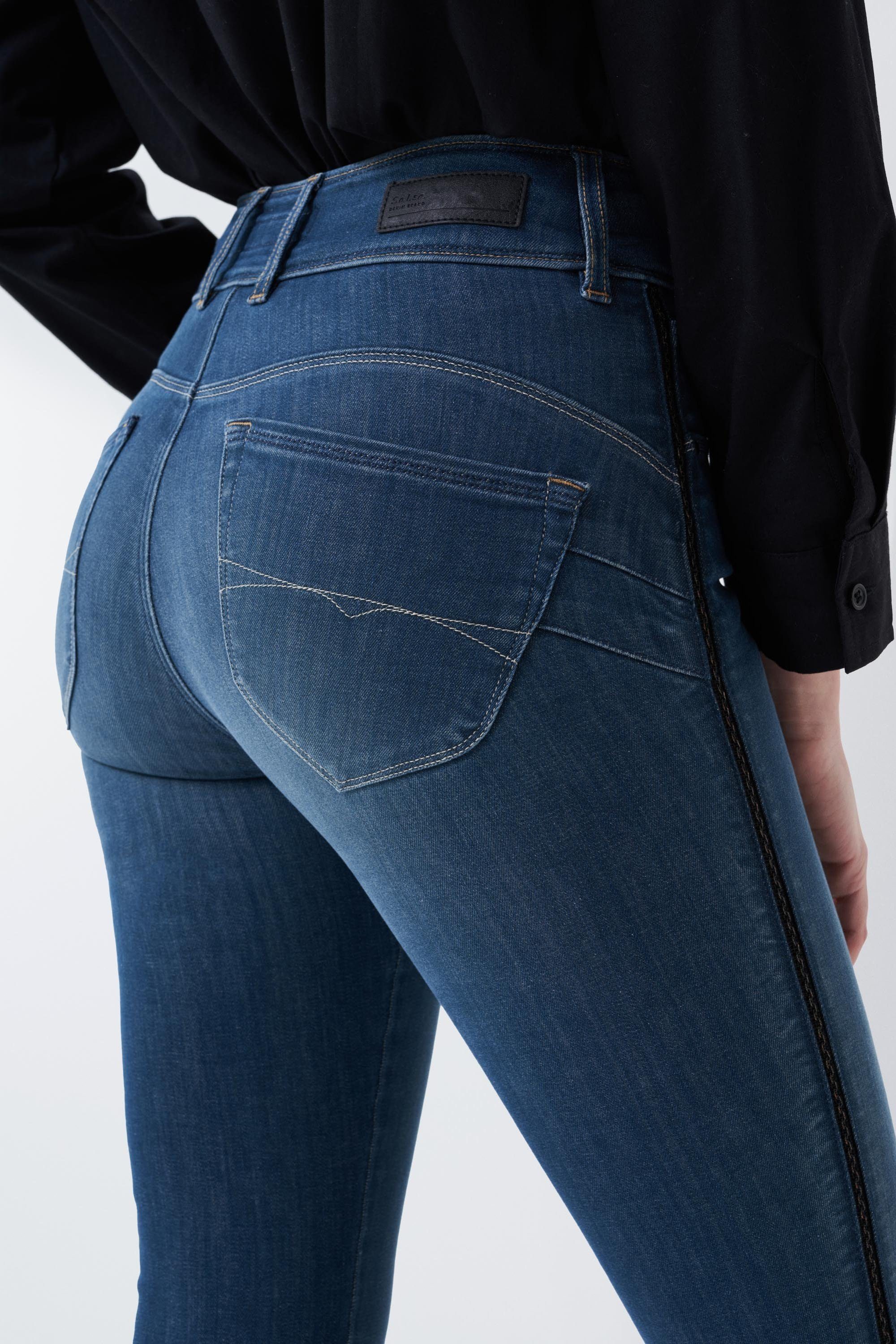 Salsa Stretch-Jeans SALSA JEANS SECRET PUSH IN SKINNY blue 126013.8506
