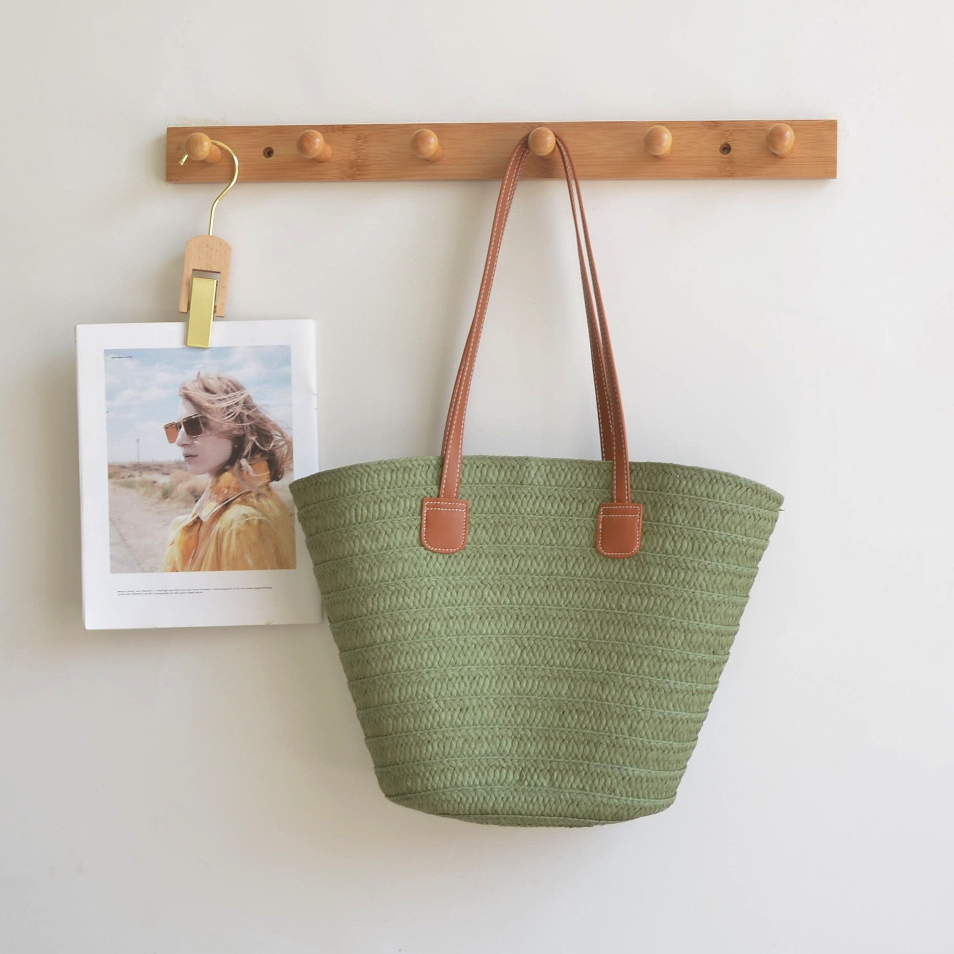 Zaewry Strandtasche Damen Böhmische Stroh Handtasche,Sommer Strandtasche Stroh Groß, für Reisen Strand