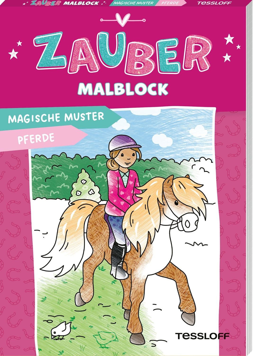 Zaubermalblock. Magische Muster. Pferde / Corina Beurenmeister, Mit tollen Effekten