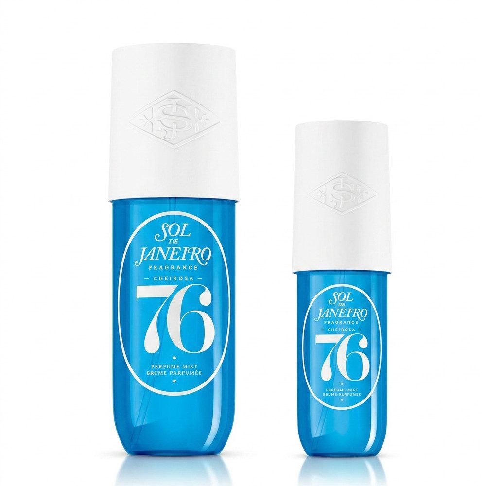 Sol de Janeiro Gesichts- und Körperspray Sol de Janeiro Cheirosa 76 Body Mist Duo Set, Praktisches Duft Duo für Zuhause und unterwegs