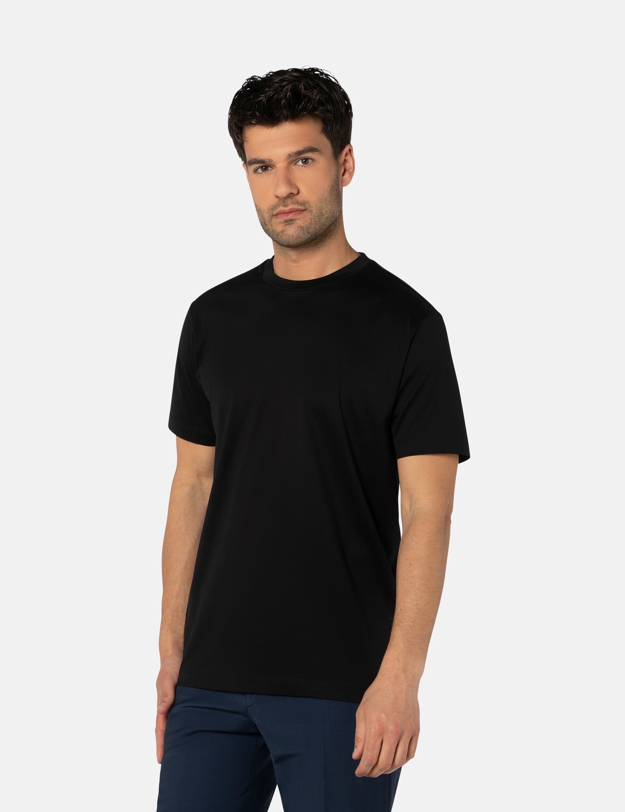 BENVENUTO. T-Shirt ADELMO (1-tlg) aus hochwertiger Baumwolle