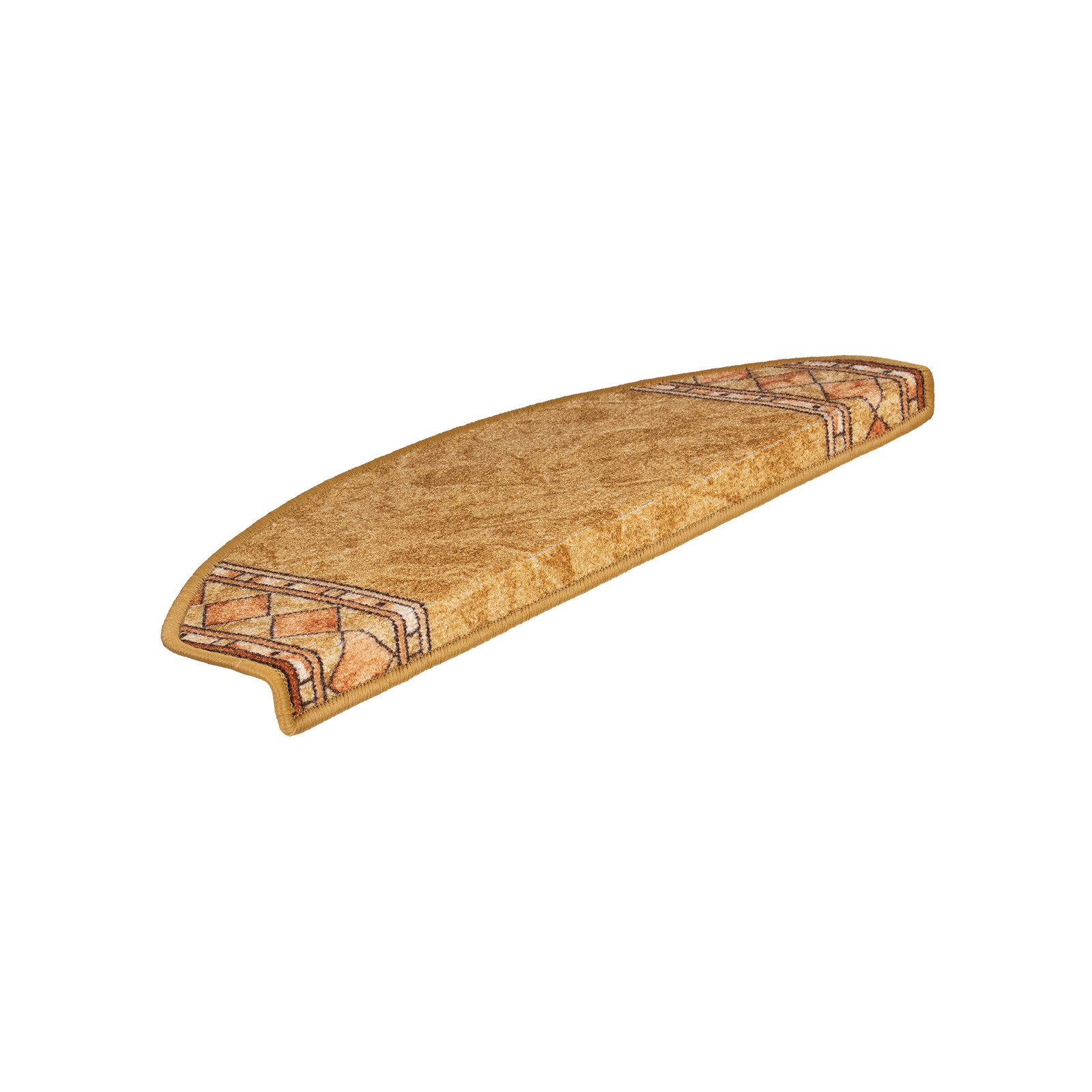 Floordirekt Stufenmatte Rügen, Erhältlich in vielen Farben & Größen, Treppenschutz, Halbrund, Höhe: 5 mm