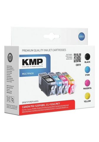 KMP Tintenpatronen-Set ersetzt Canon &raqu...