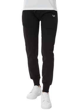 Erima Jogginghose sweatpants with cuff black (1-tlg)