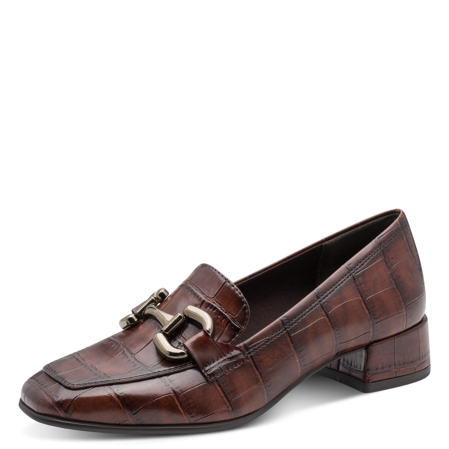 Tamaris Slipper Slipper, Schlupfschuh für Damen, Halbschuh mit Zierschnalle