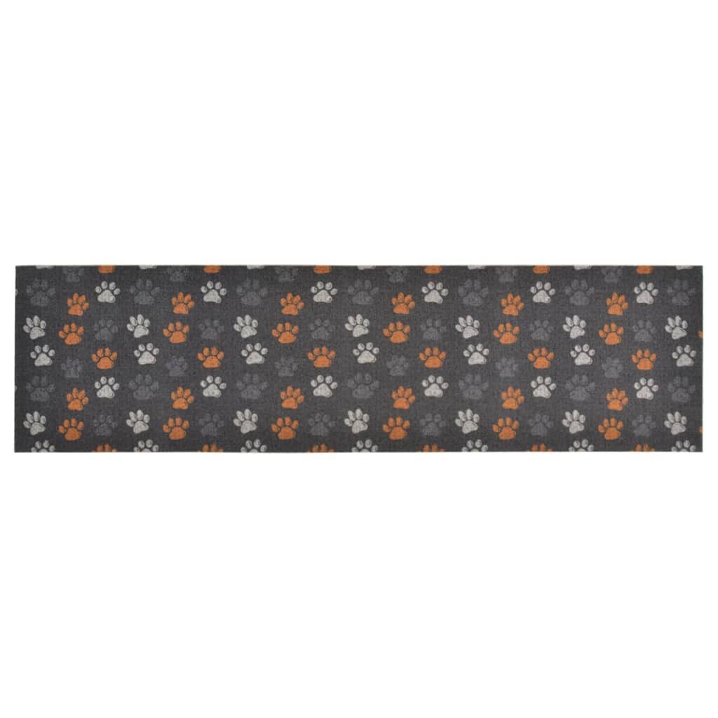 furnicato Teppich Küchenteppich Waschbar Pfoten 45x150 günstig online kaufen