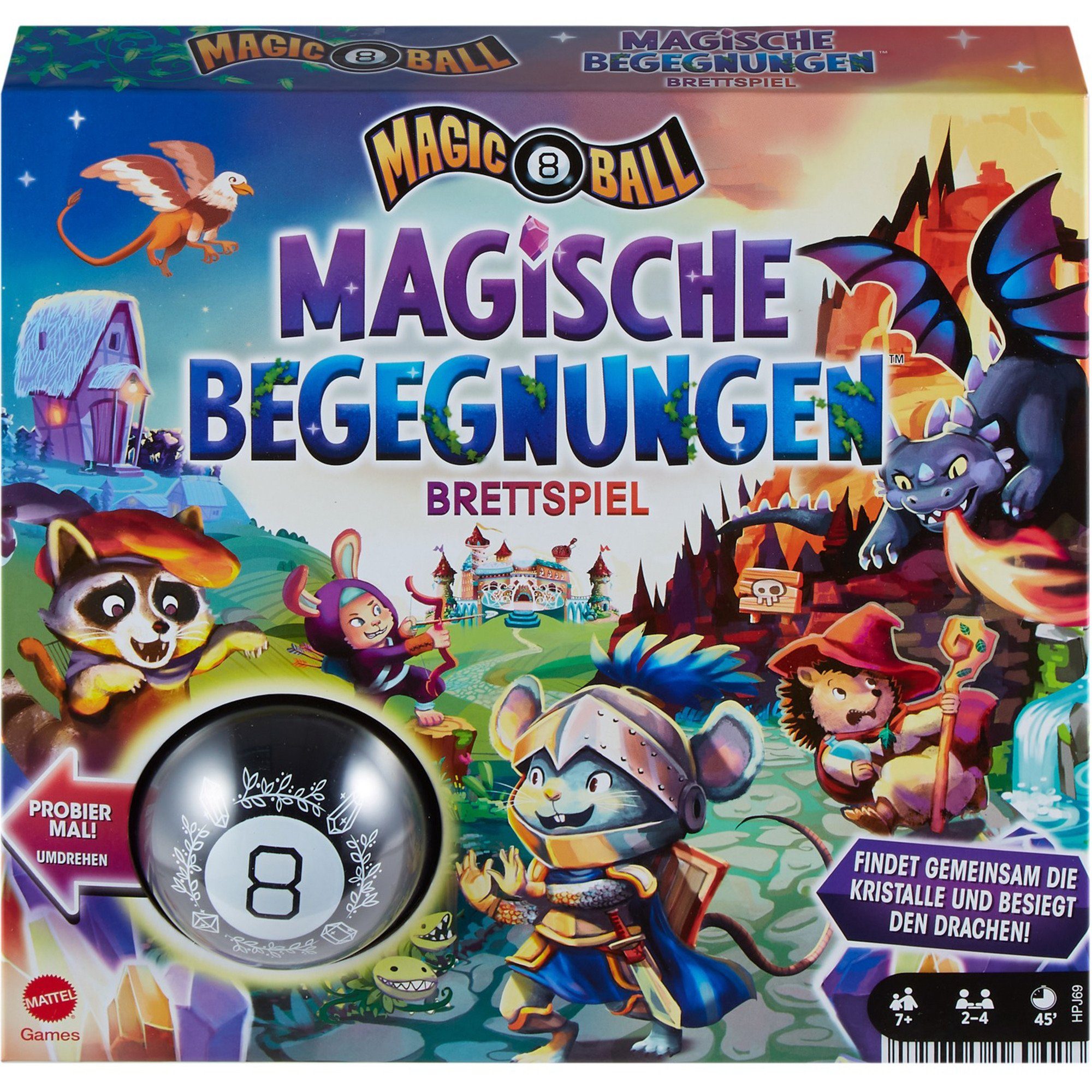 Mattel® Spiel Mattel Games Magische Begegnungen mit Magic 8