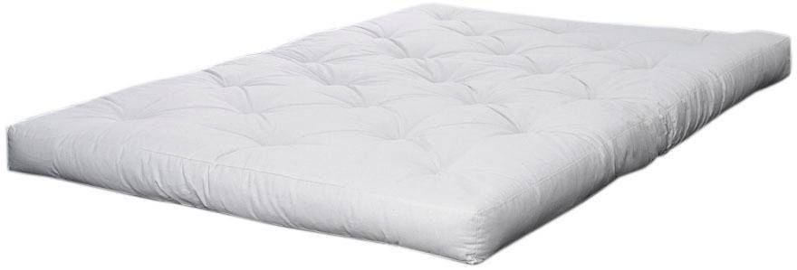 Futonmatratze Comfort Futon, 15 cm hoch, mehrere Größen, handgefertigt, Karup Design, 15 cm hoch, Aus Baumwolle und einem Kern aus PU-Schaum. Made in Europe