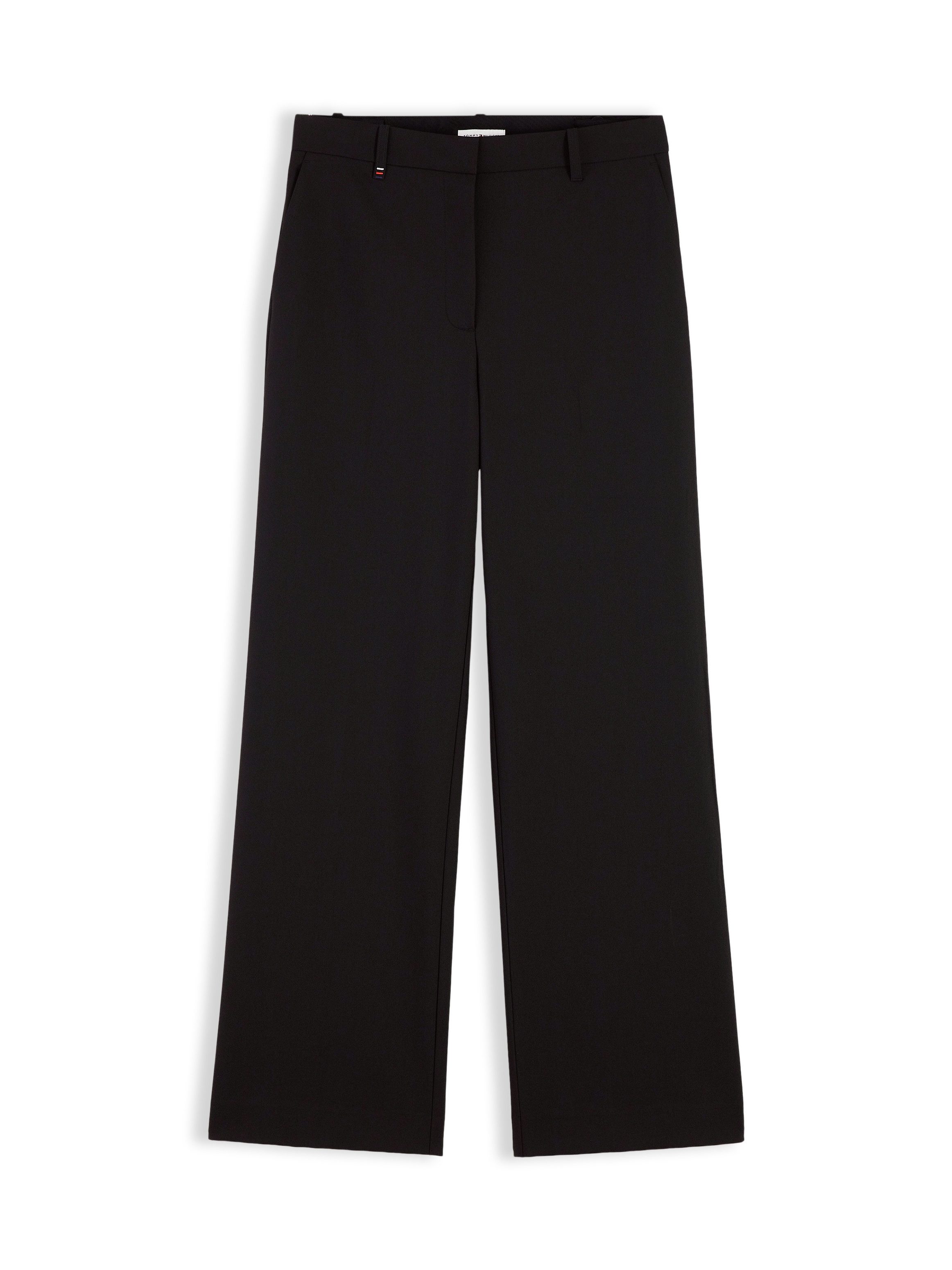 Tommy Hilfiger Anzughose VISCOSE BLEND STRAIGHT PANT Materialmix, straight fit, in großen Größen – Bild 5 von 5