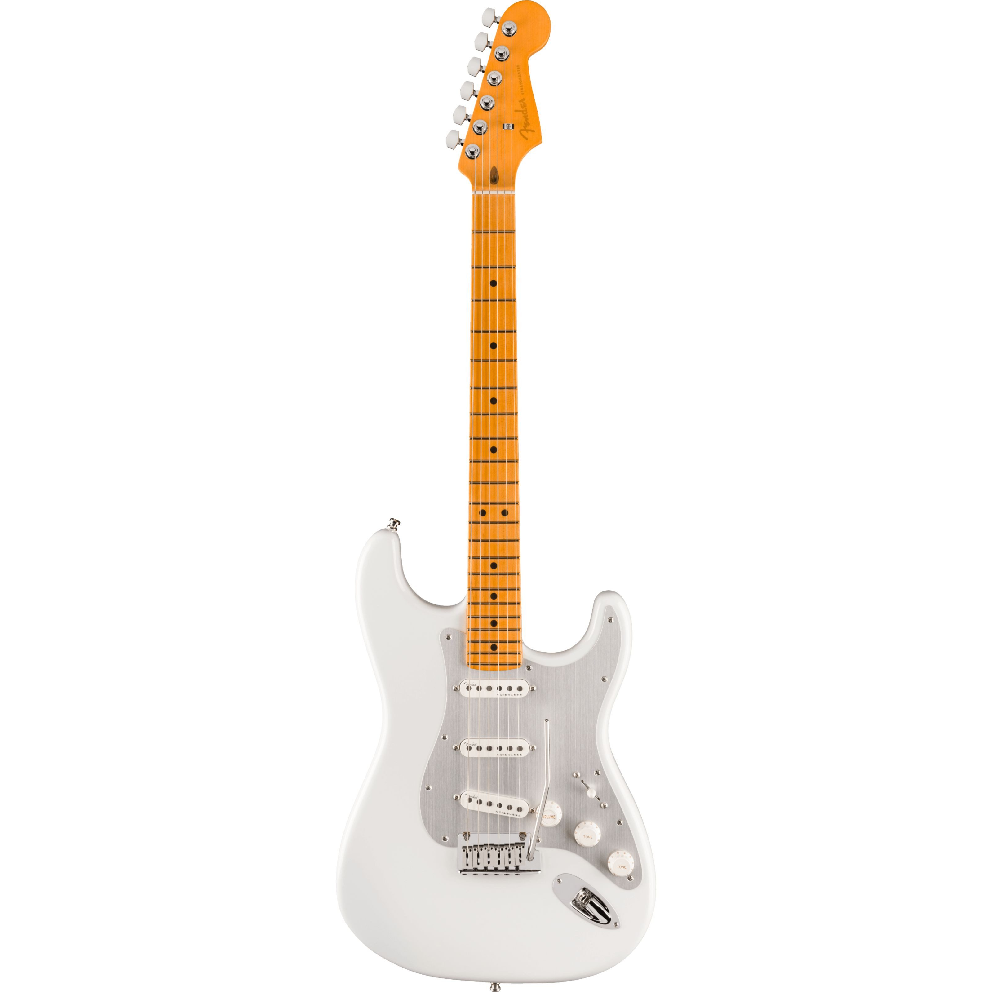Fender E-Gitarre, E-Gitarren, ST-Modelle, American Ultra II Stratocaster MN Avalanche - E-Gitarre
