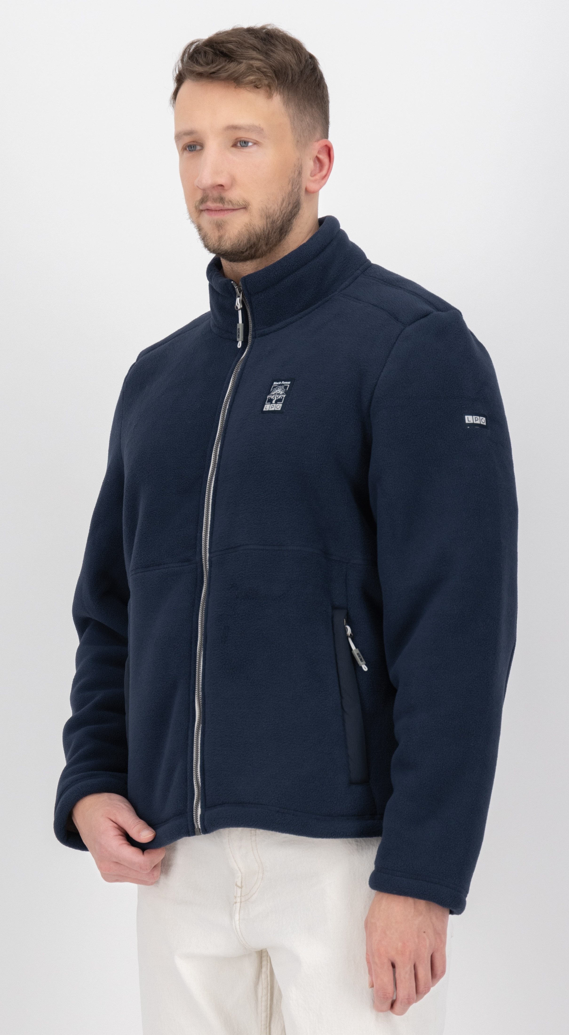LPO Fleecejacke REECE MN Stehkragen, mit günstig online kaufen