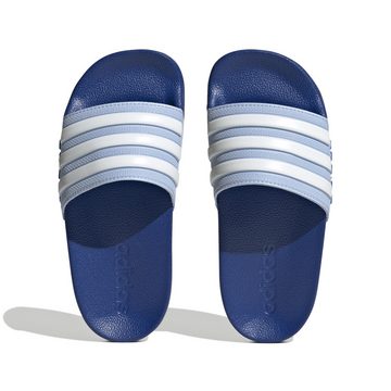 adidas Sportswear ADILETTE SHOWER Kinder Badeschlappen blau/weiß Slipper