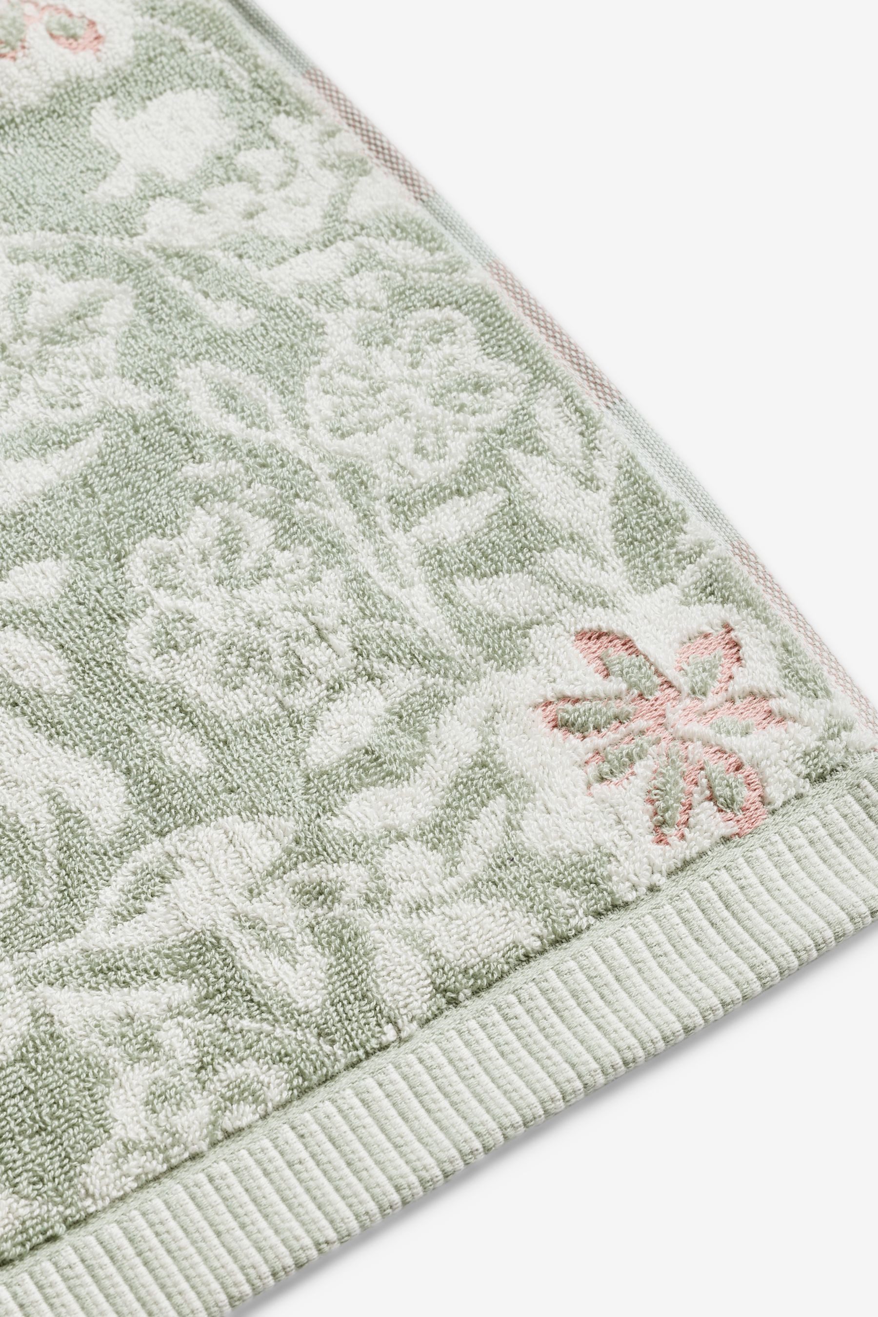 Next Handtuch Handtuch aus 100 % Baumwolle Blumenmuster, (1-St) günstig online kaufen