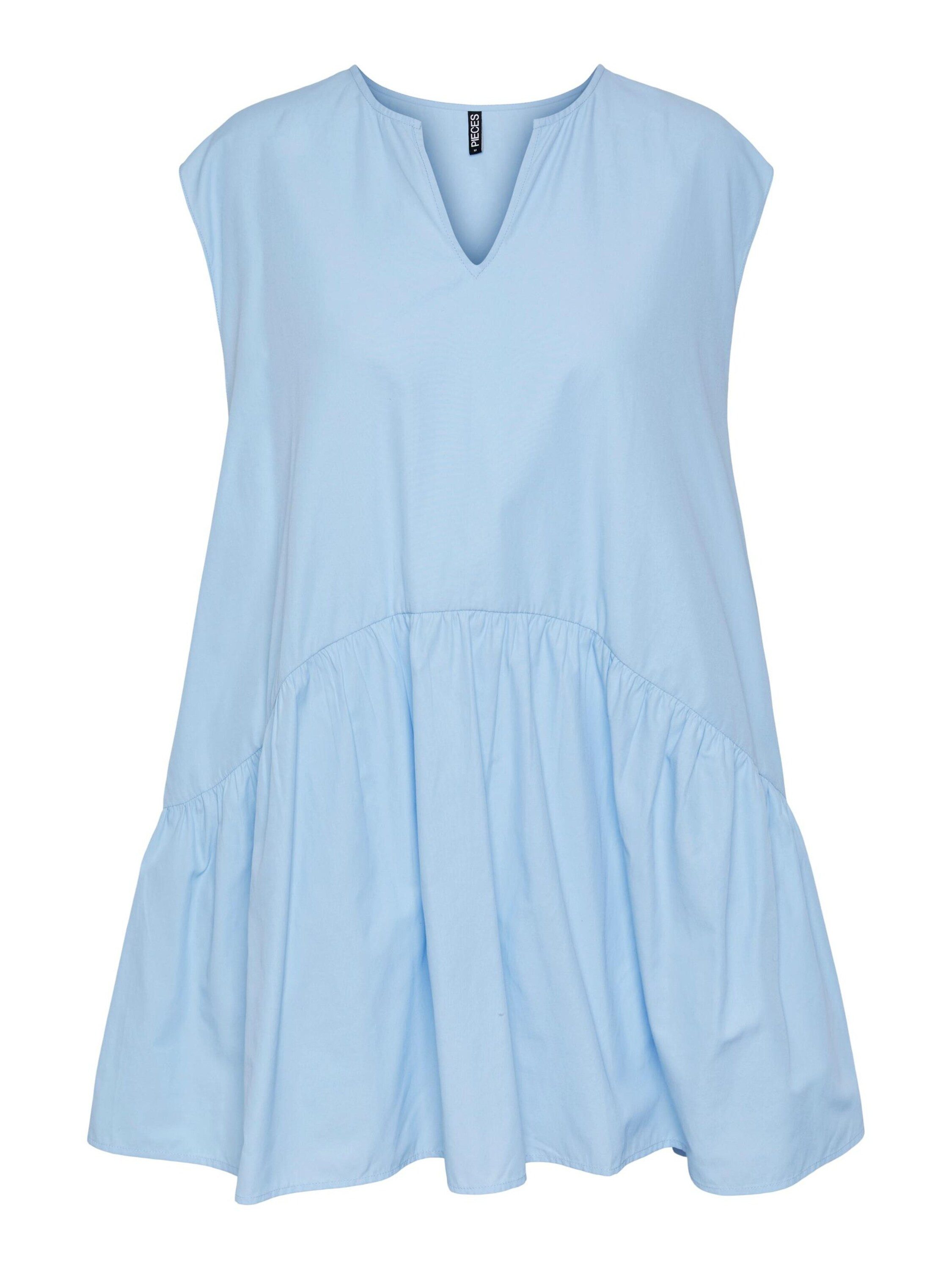 pieces Minikleid MUSTA (1-tlg) Volant