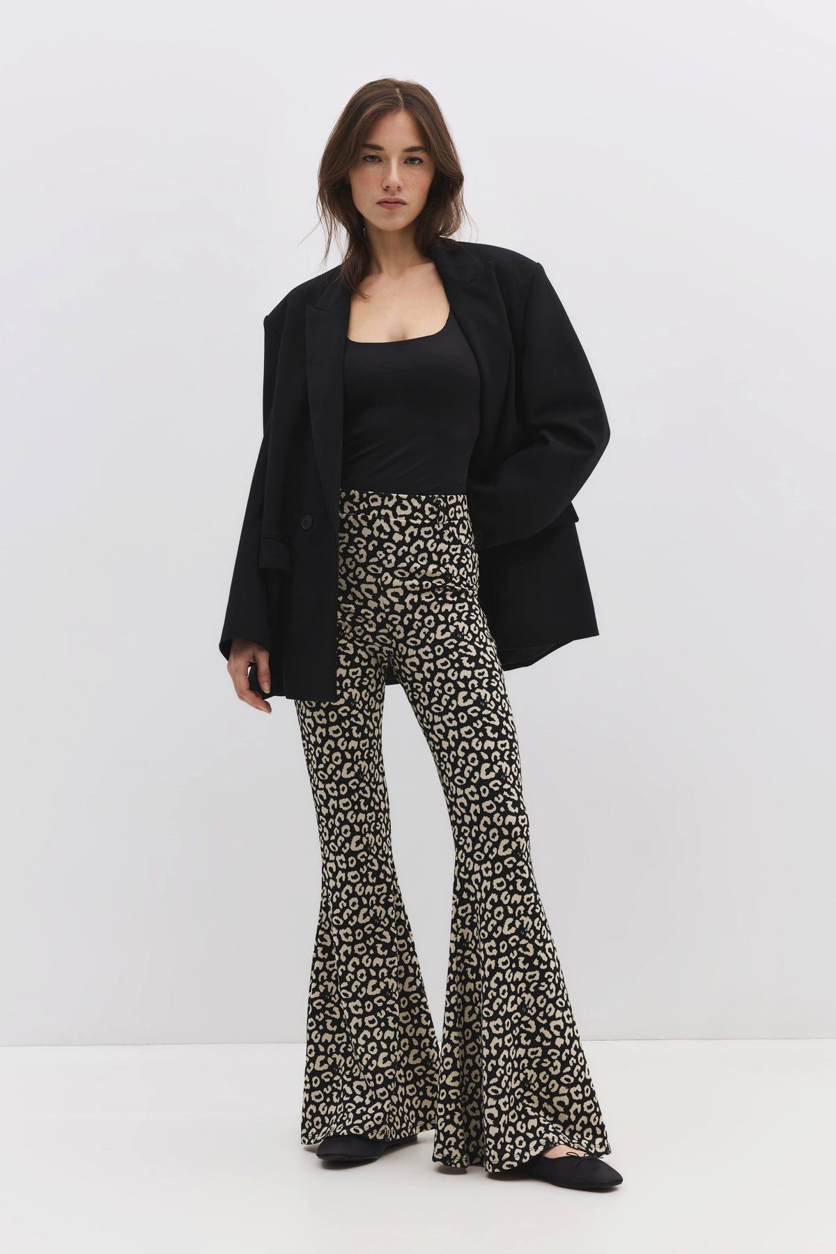 No Matter What 5-Pocket-Jeans Schlaghose mit elastischem Bund günstig online kaufen