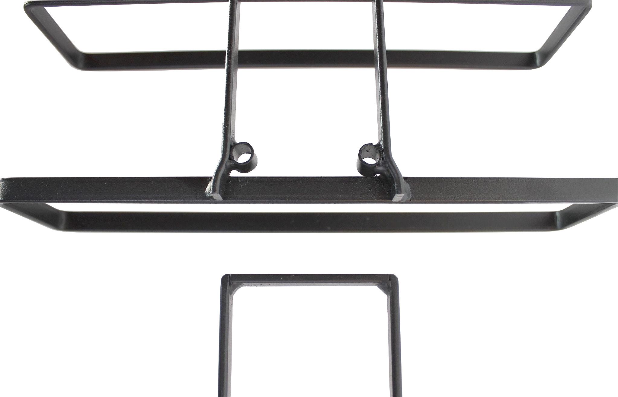 DanDiBo Weinregal 1x Metall Schwarz Wand günstig online kaufen