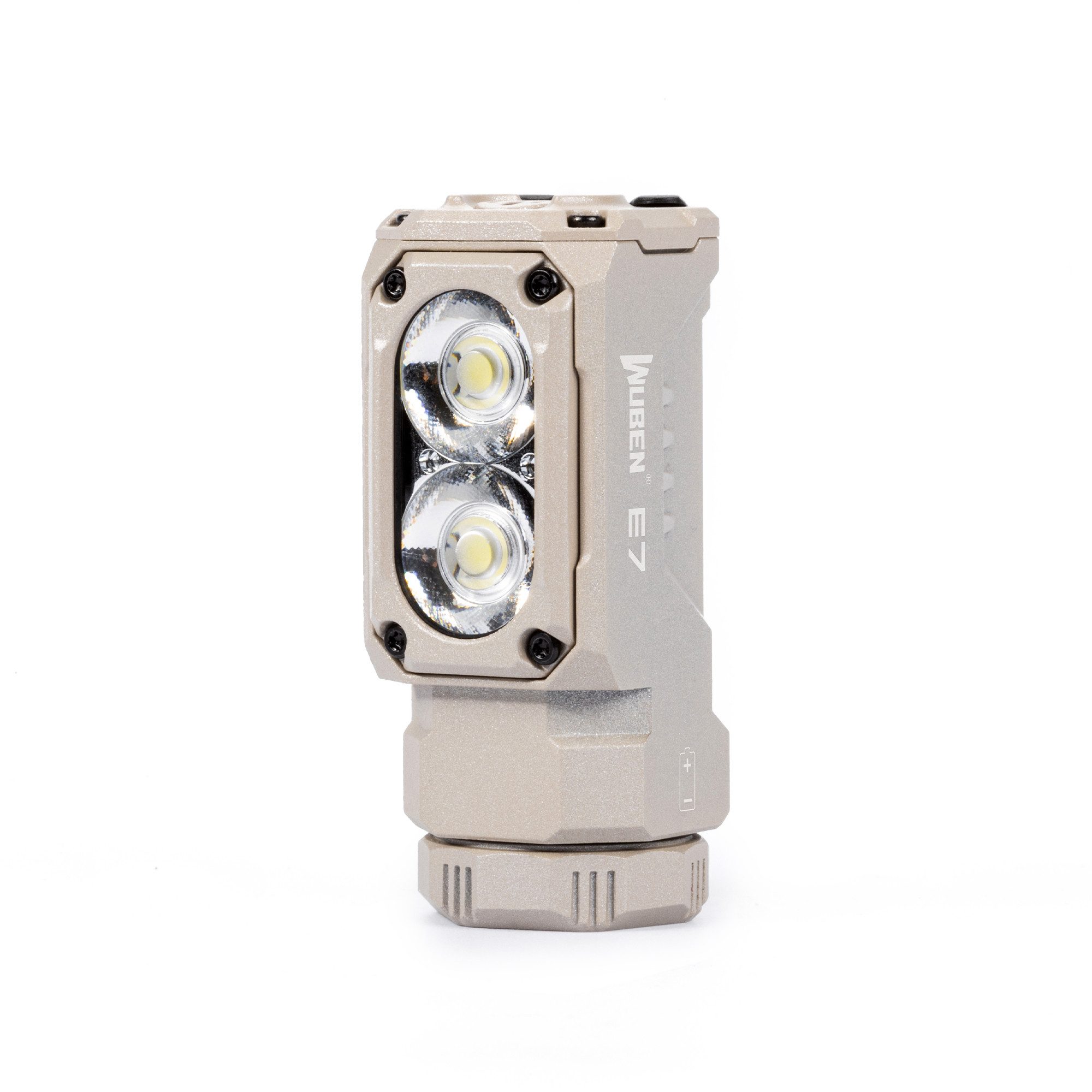 Wuben LED Taschenlampe WUBEN E7 Mini LED-Taschenlampe, 1800 Lumen, magnetisch, IP68