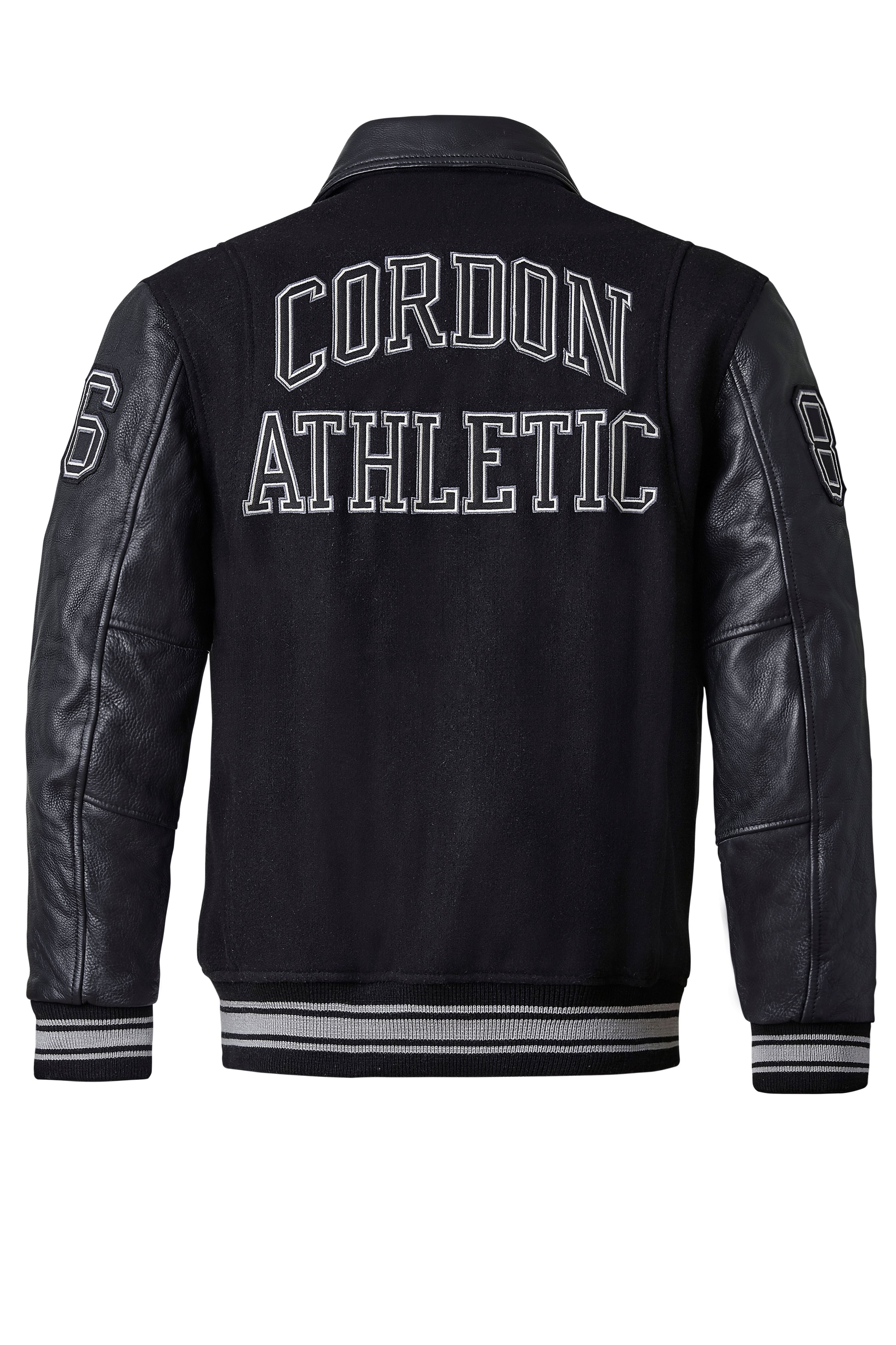 Cordon Sport Collegejacke Bronx Nummernappliaktionen auf den Ärmeln günstig online kaufen