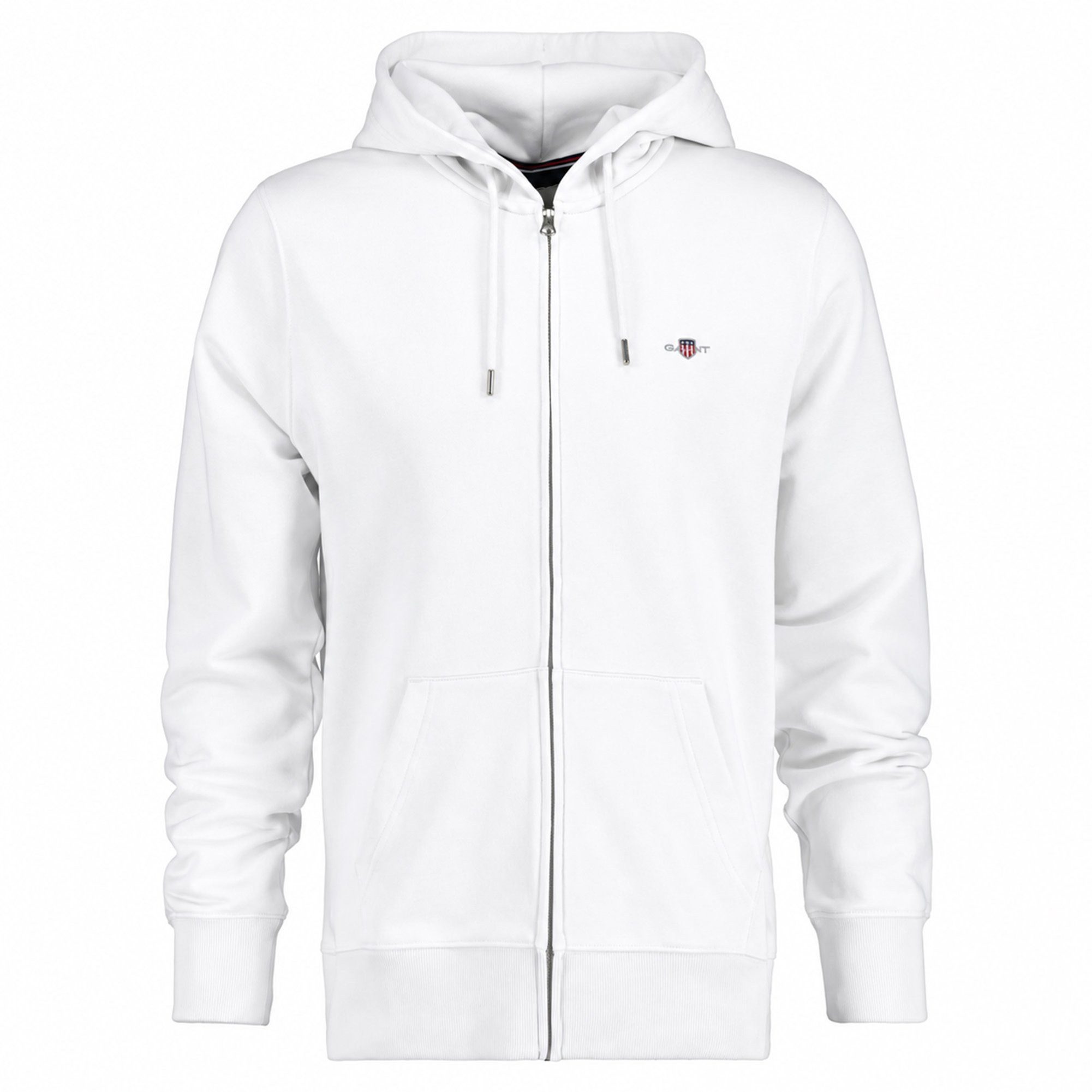 Gant Sweatshirt Herren Sweatjacke Baumwolle REGULAR SHIELD FULL ZIP HOODIE