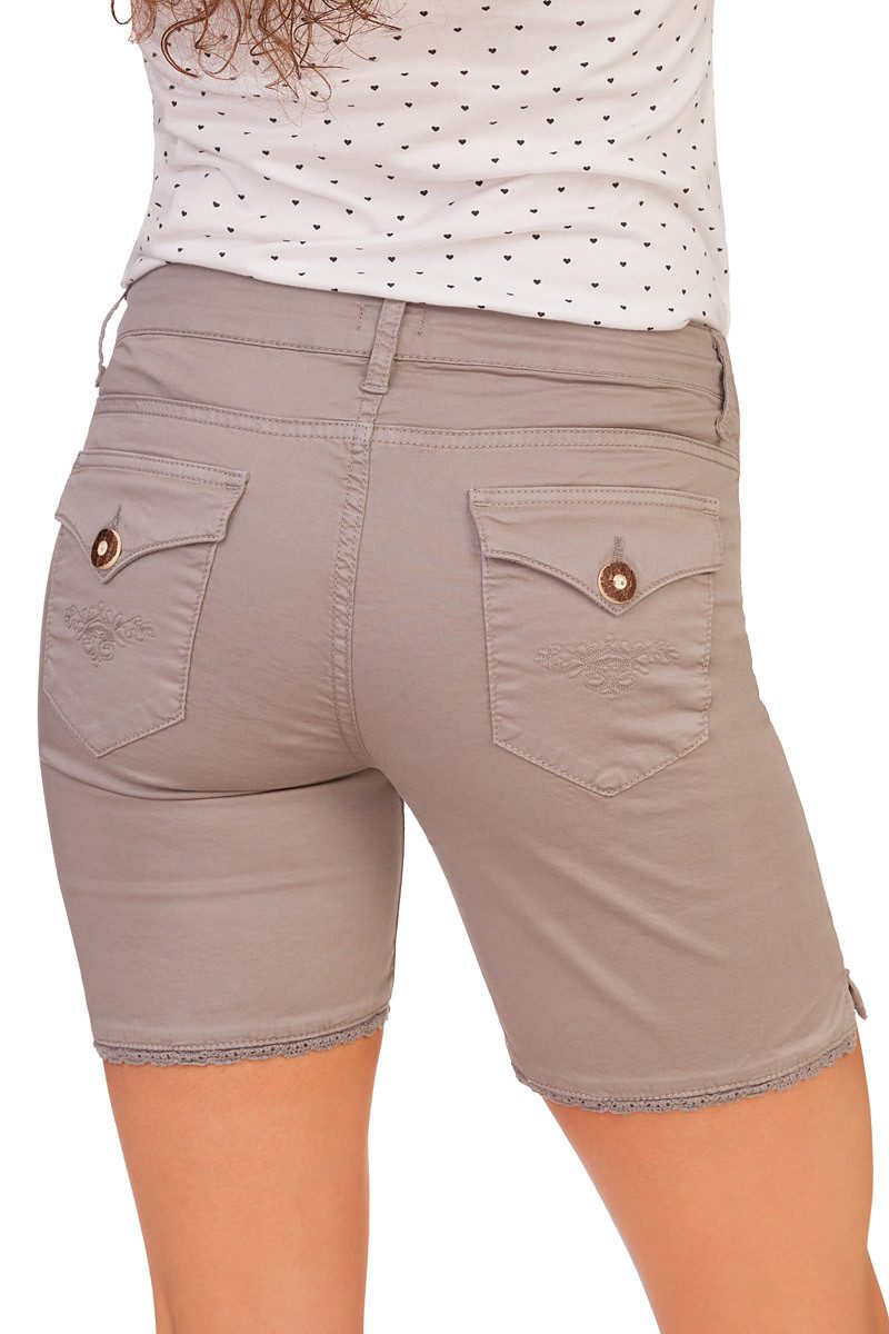 Almgwand Trachtenjeans Trachtenjeans Damen - KECHTALM - taubenblau, grau