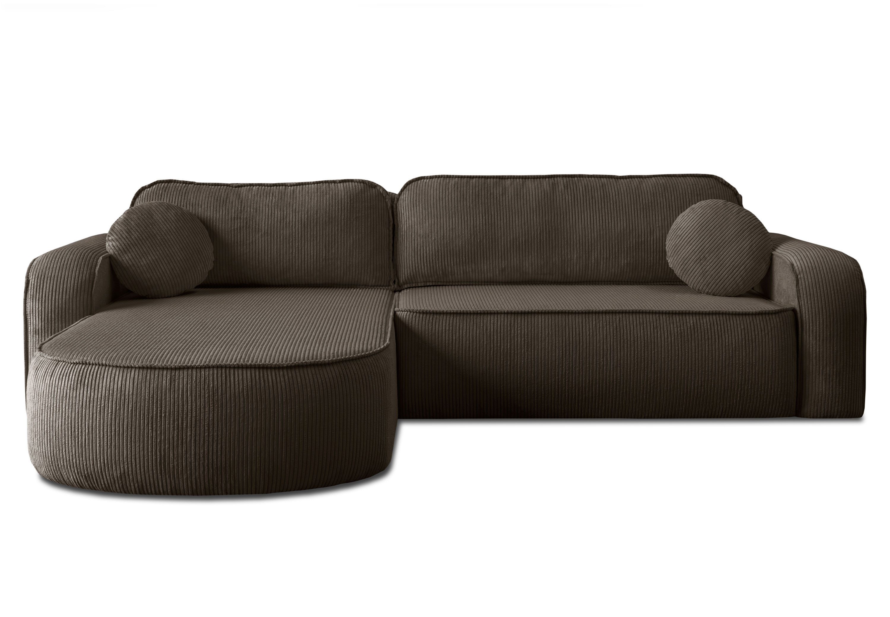 Lookway Ecksofa VENUS mit Schlaffunktion und Bettkasten, mit Bettfunktion und Bettkasten