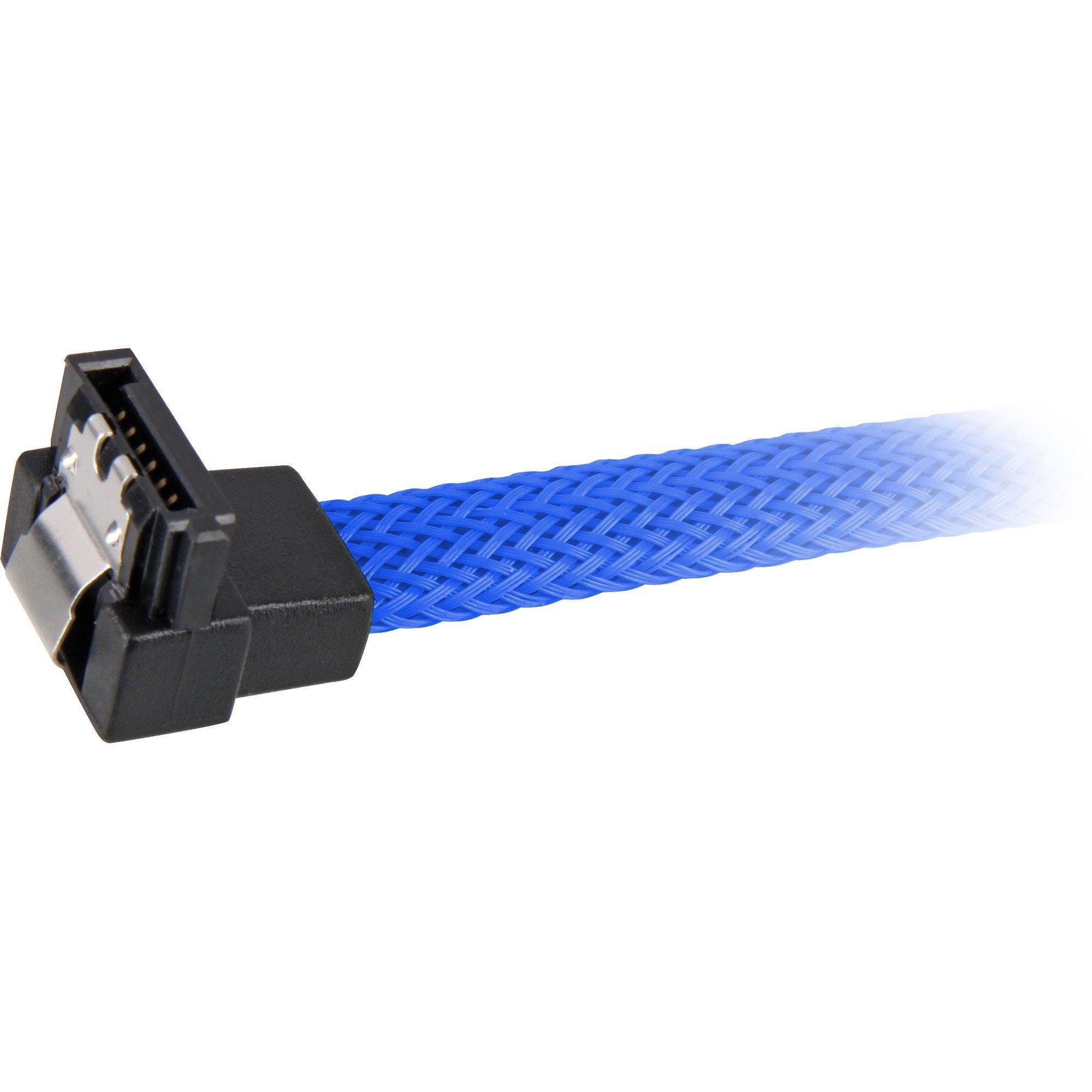 Sharkoon Sharkoon Sata III Kabel 90° sleeve, (60 cm) Computer-Kabel