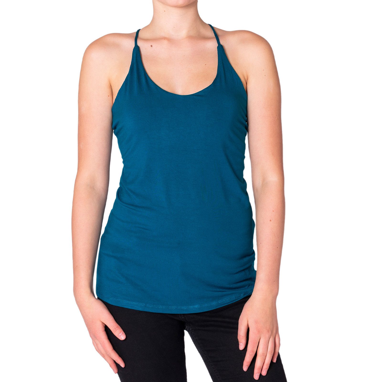 PANASIAM T-Shirt figurbetontes Damentop Sommershirt rückenfrei günstig online kaufen