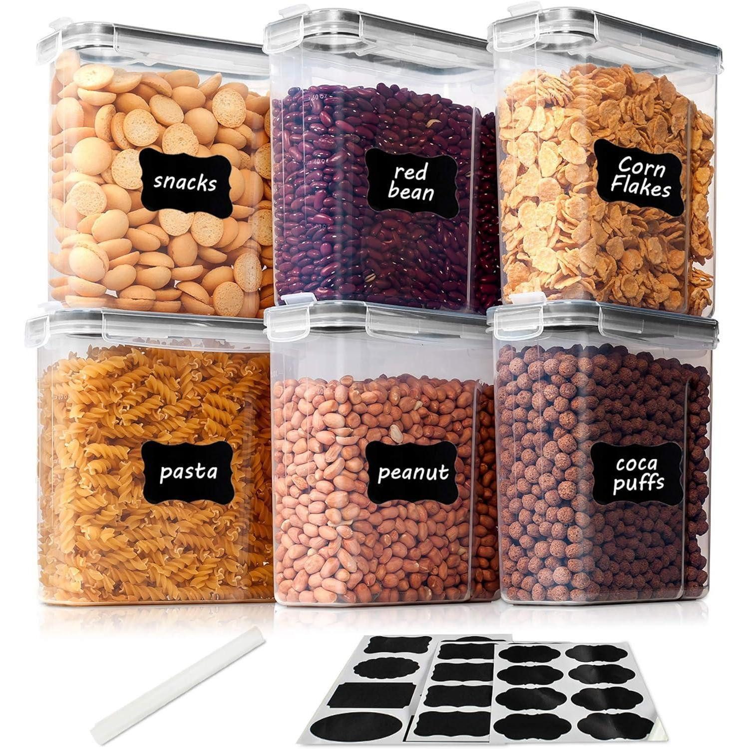 LuxusKollektion Vorratsdose 2.5L Vorratsdosen Set Müsli Schüttdose Frischhaltedosen luftdicht BPA