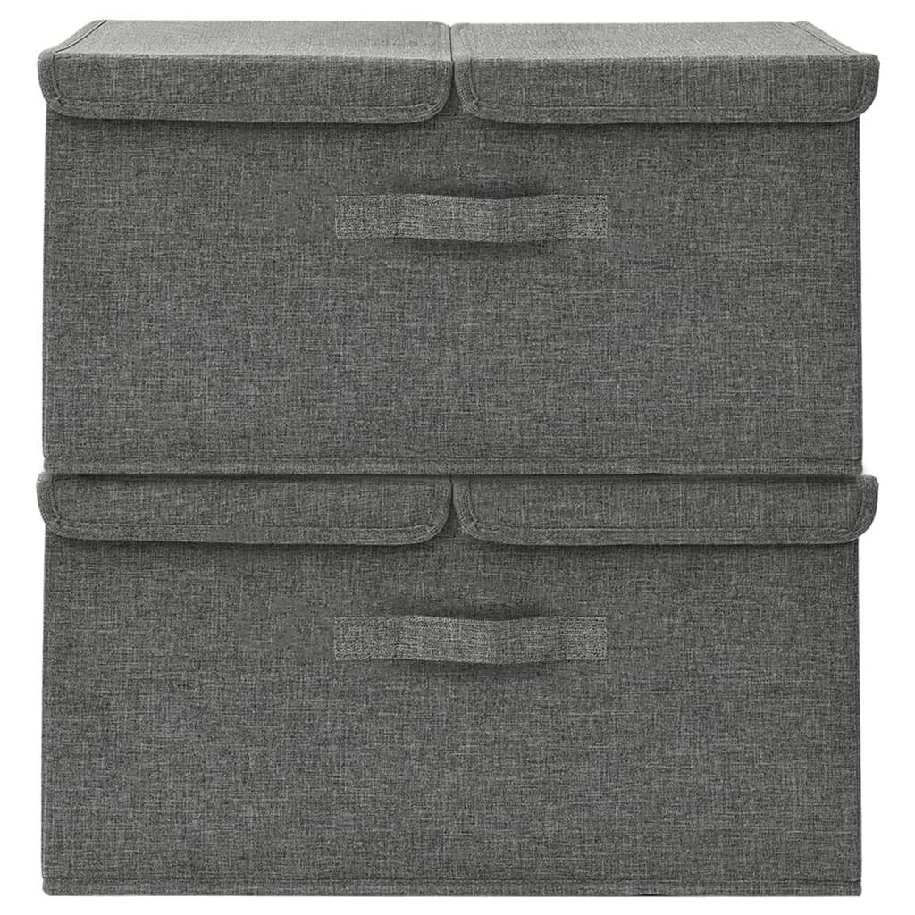 vidaXL Aufbewahrungsbox Aufbewahrungsboxen 2 Stk. Stoff günstig online kaufen