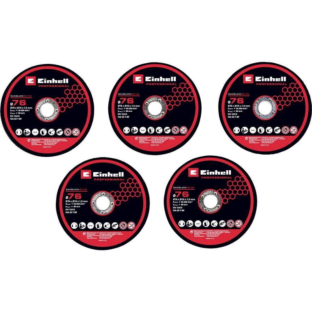 Einhell Trennscheibe 4440471 Trennscheibe 76 mm 1 Set