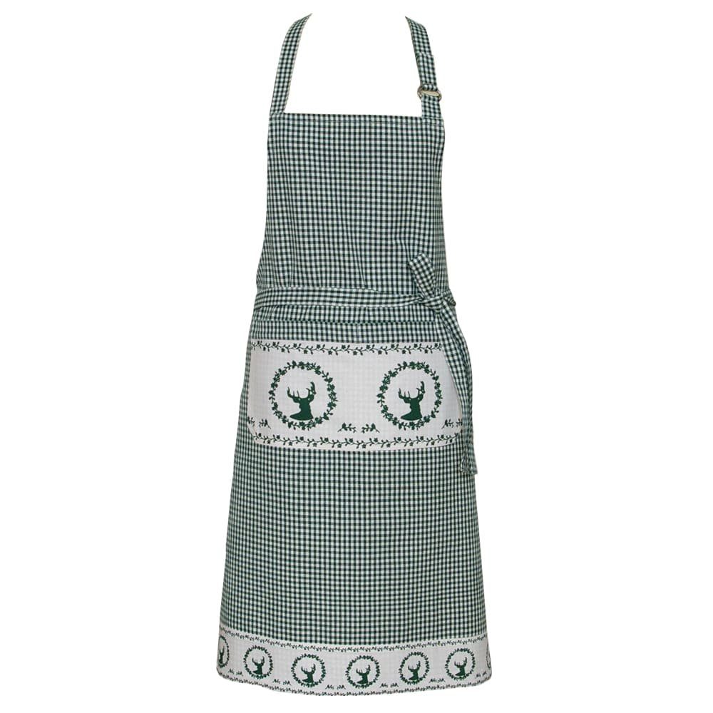 matches21 HOME & HOBBY Kochschürze Latzschürzen RESI Landhaus in grün, (1-t günstig online kaufen