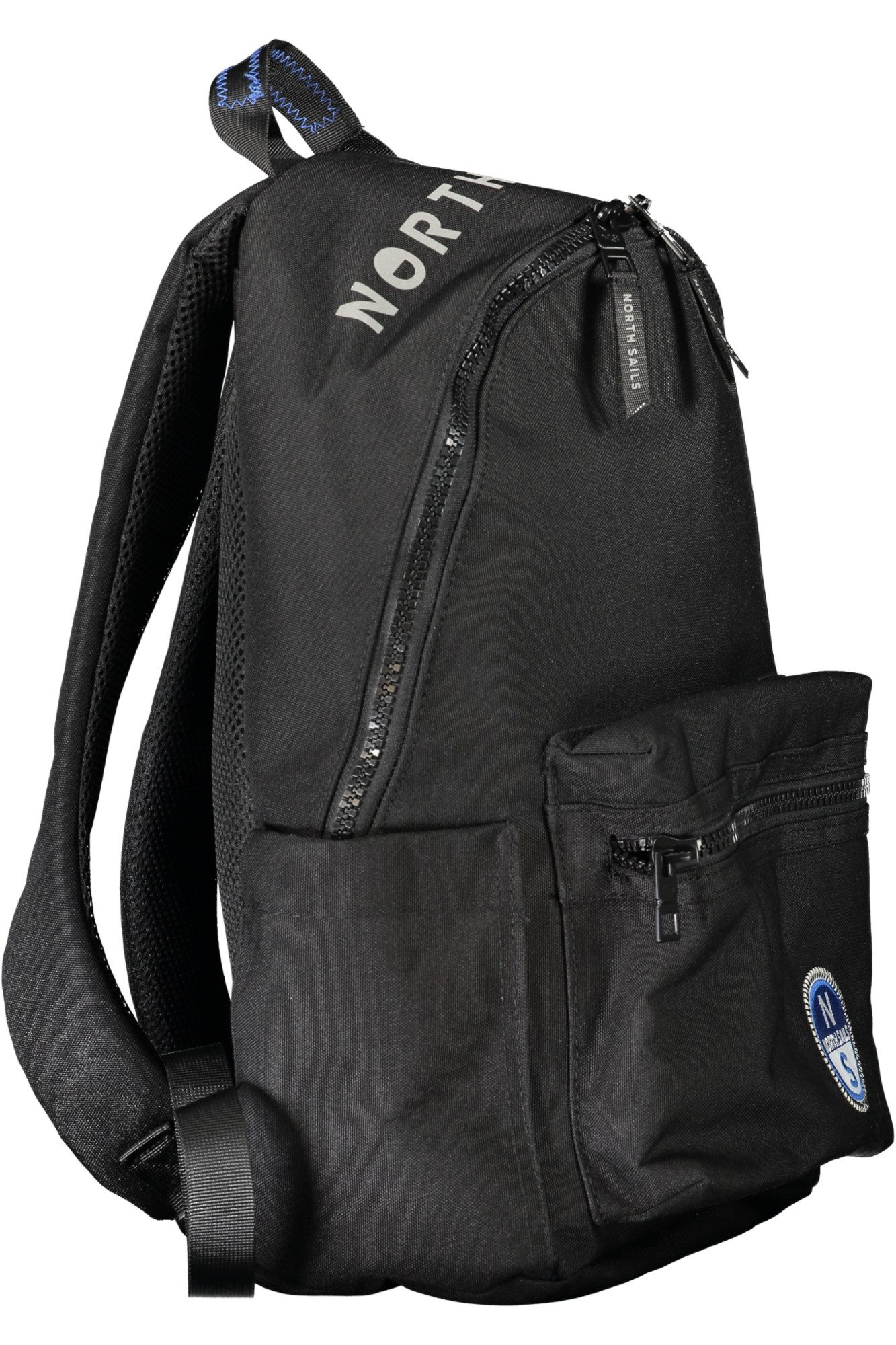 North Sails Rucksack, Stylischer Herren-Rucksack in Schwarz mit Laptop-Fach und Taschen