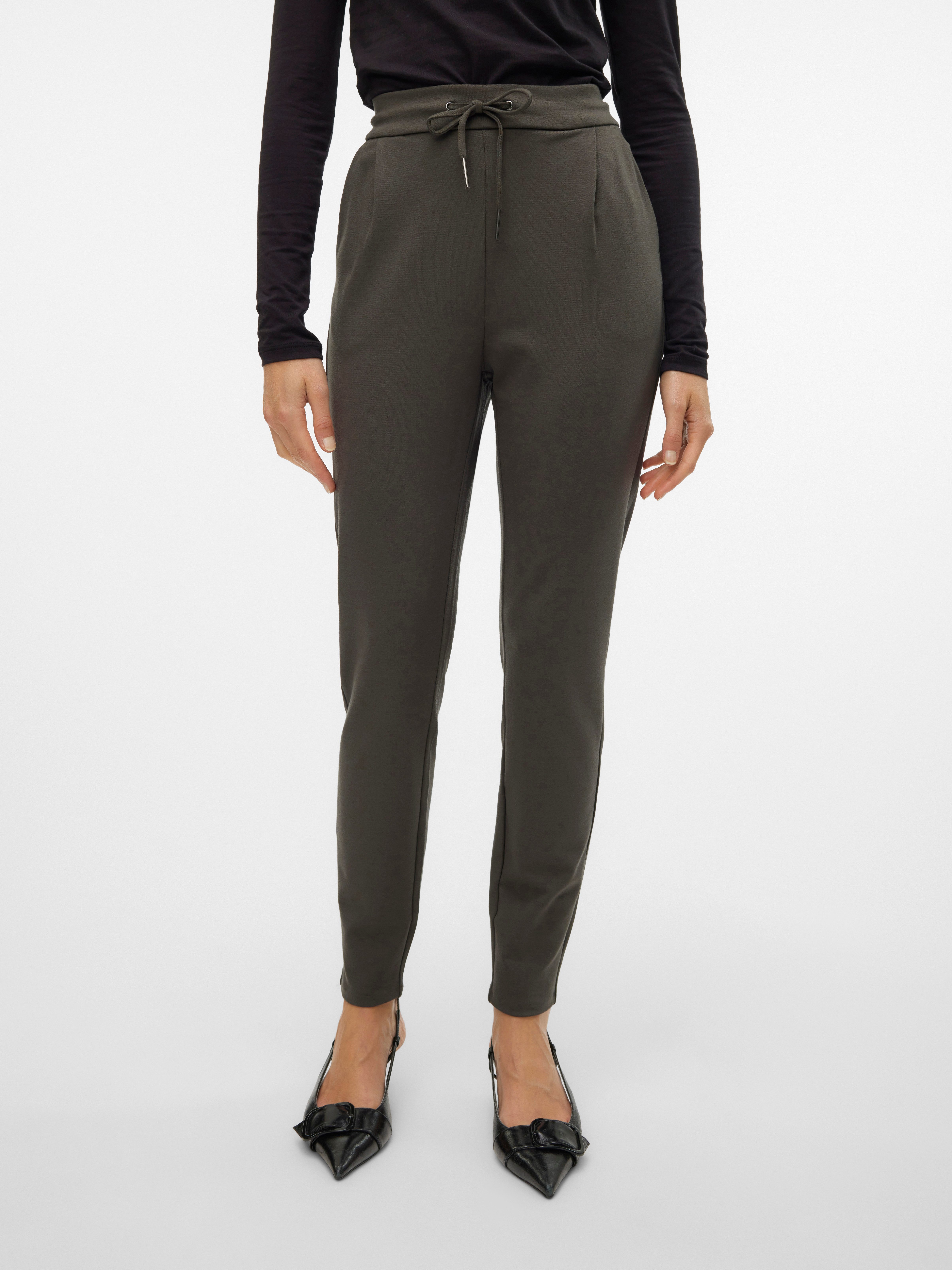 Vero Moda Jogger Pants VMEVA MR LOOSE STRING PANT GA NOOS hinten mit elastischem Bündchen