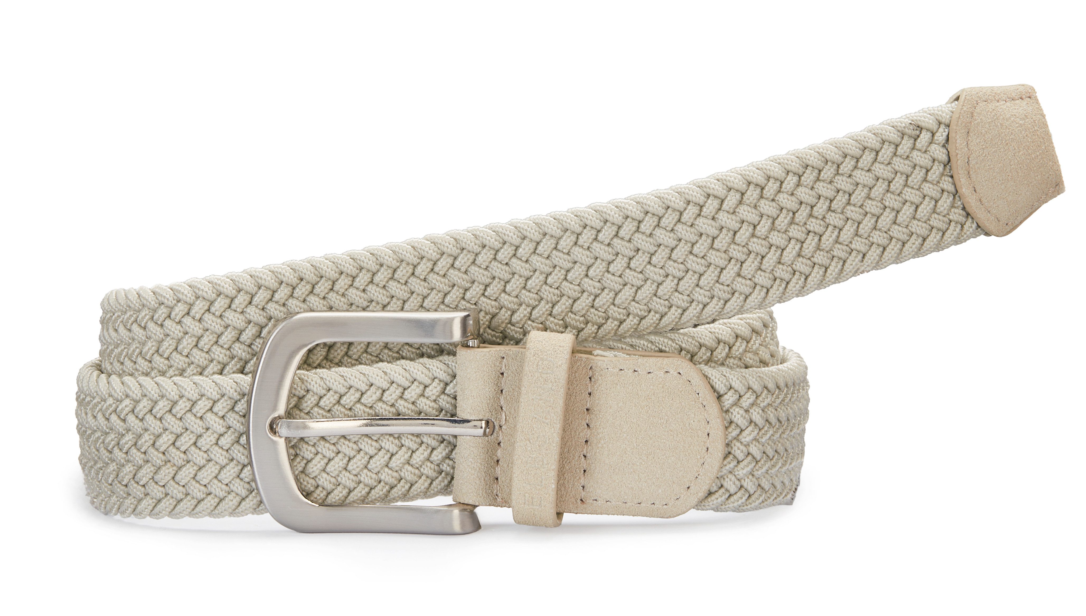 Elbsand Hüftgürtel Flechtgürtel, Anzuggürtel, Gürtel, Hosengürtel, Jeansgürtel NEU aus elastischem Material mit Leder-Applikation. € 25,99