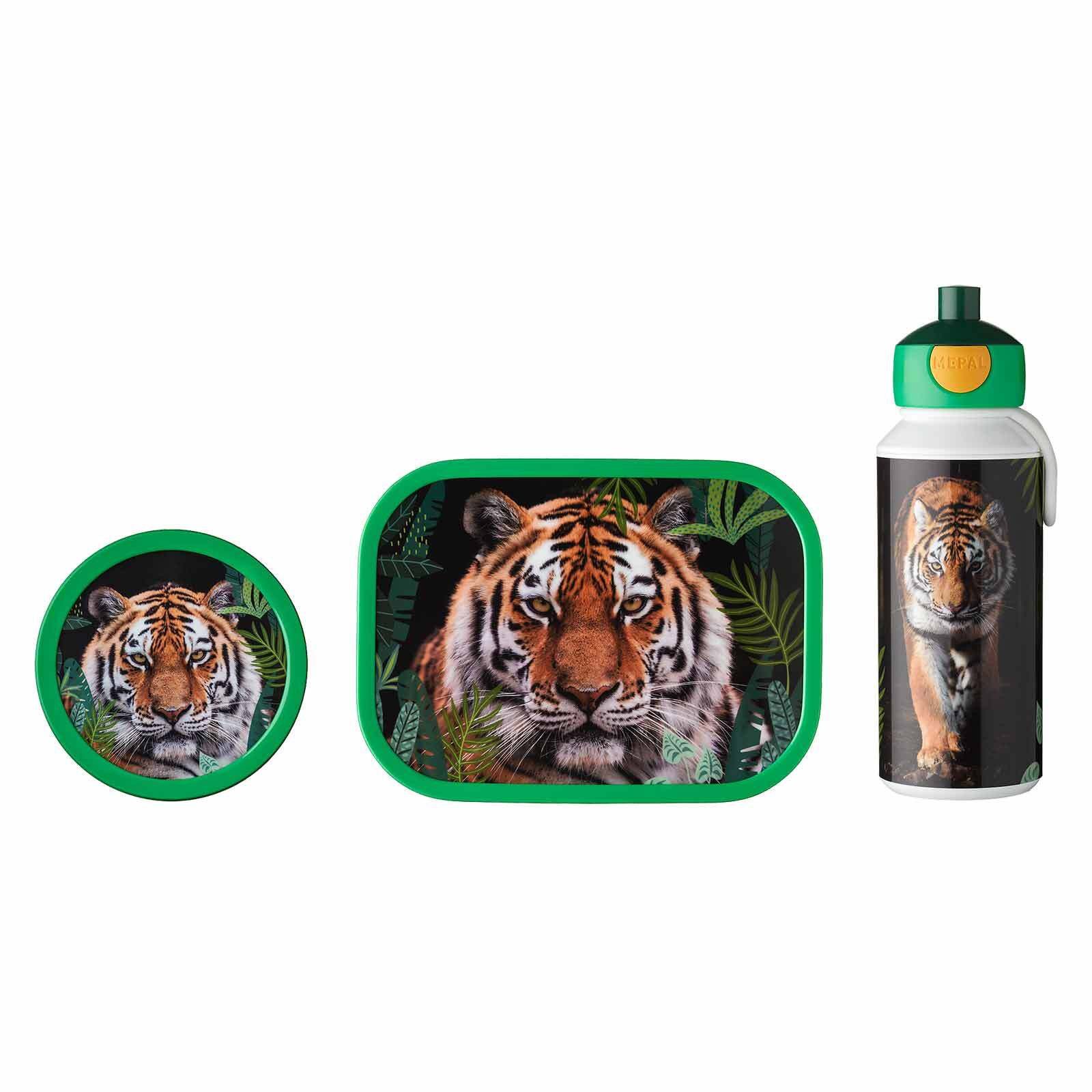 Mepal Lunchbox Campus Lunchset 3-tlg., Acrylnitril-Butadien-Styrol (ABS), (3-tlg)