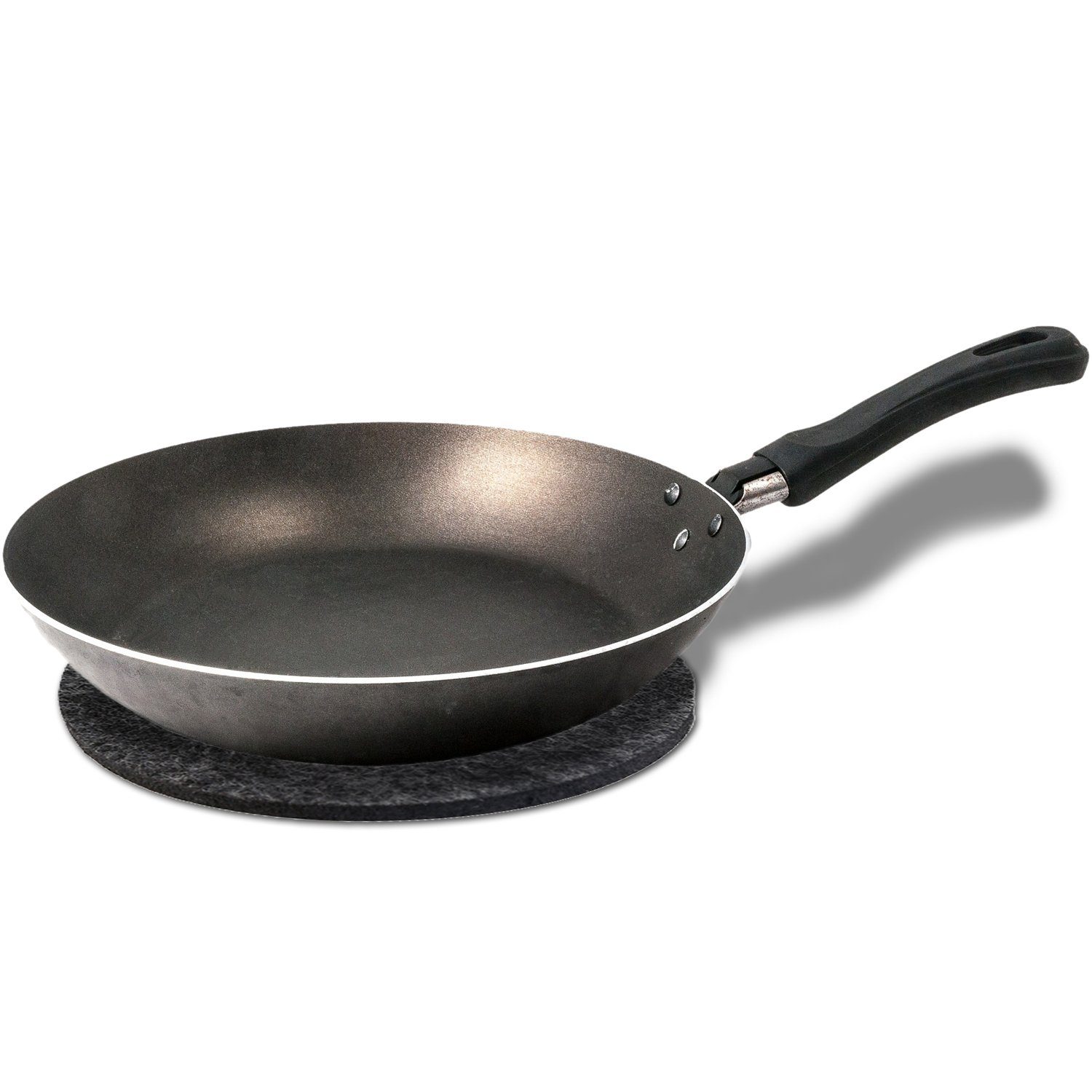 wortek Topfuntersetzer Untersetzer Pfannen Töpfe Teller Gläser Küche Filz, Zubehör für Töpfe und Pfannen und Geschirr, Set, 6-tlg., Set