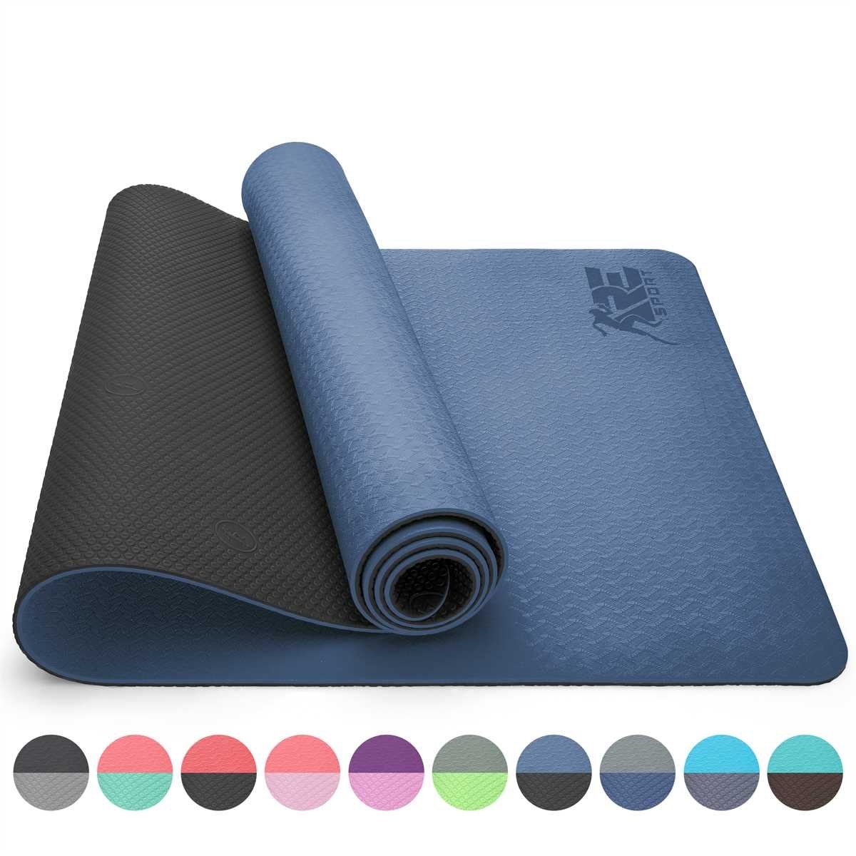 Yoga Matte klappbar Fitnessmatte Sportmatte für Fitness Pilates Gymnastikmatte 