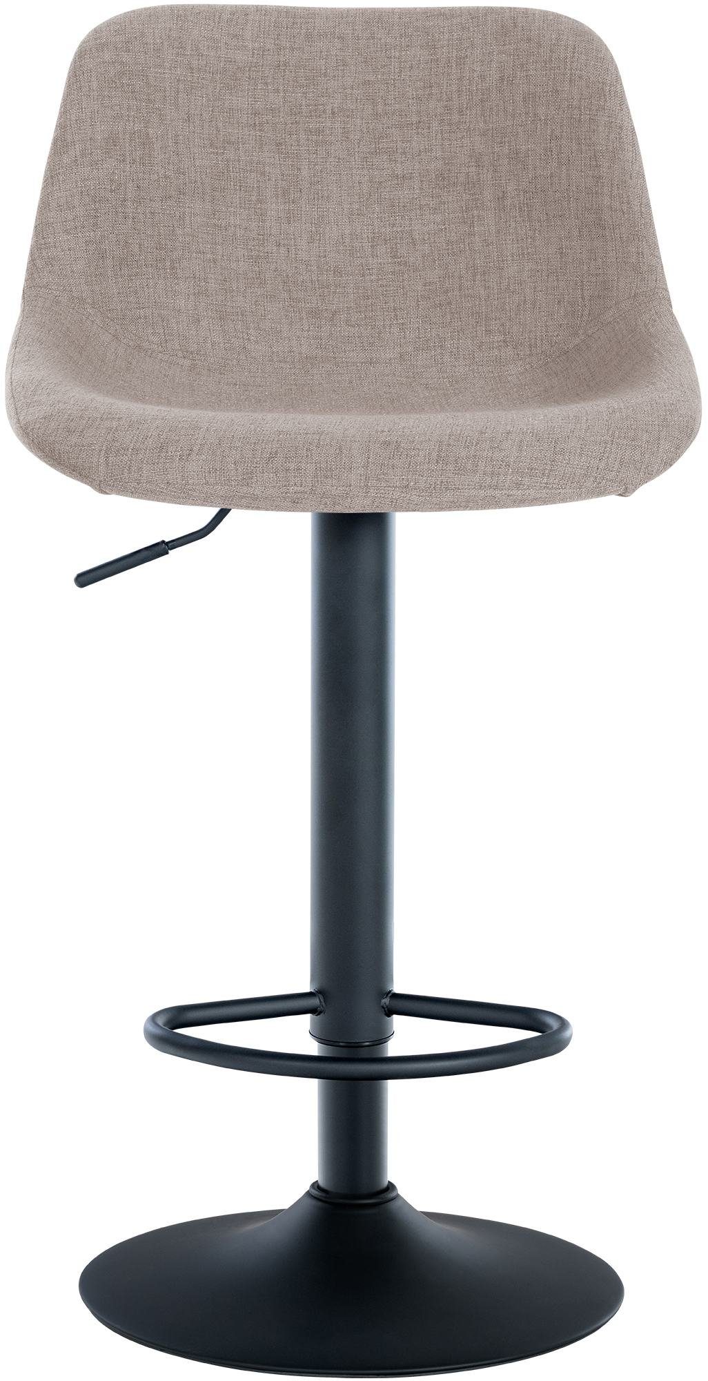 CLP Barhocker Loft (2er Set, 2 St., 2er), Bezug aus Samt, Stoff oder Kunstleder