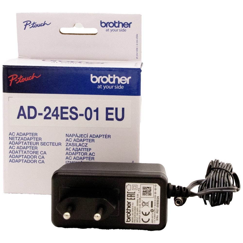 Brother Beschriftungsgerät Brother AD24ESEU AD-24ES-01 EU Netzteil für Beschriftungsgerät