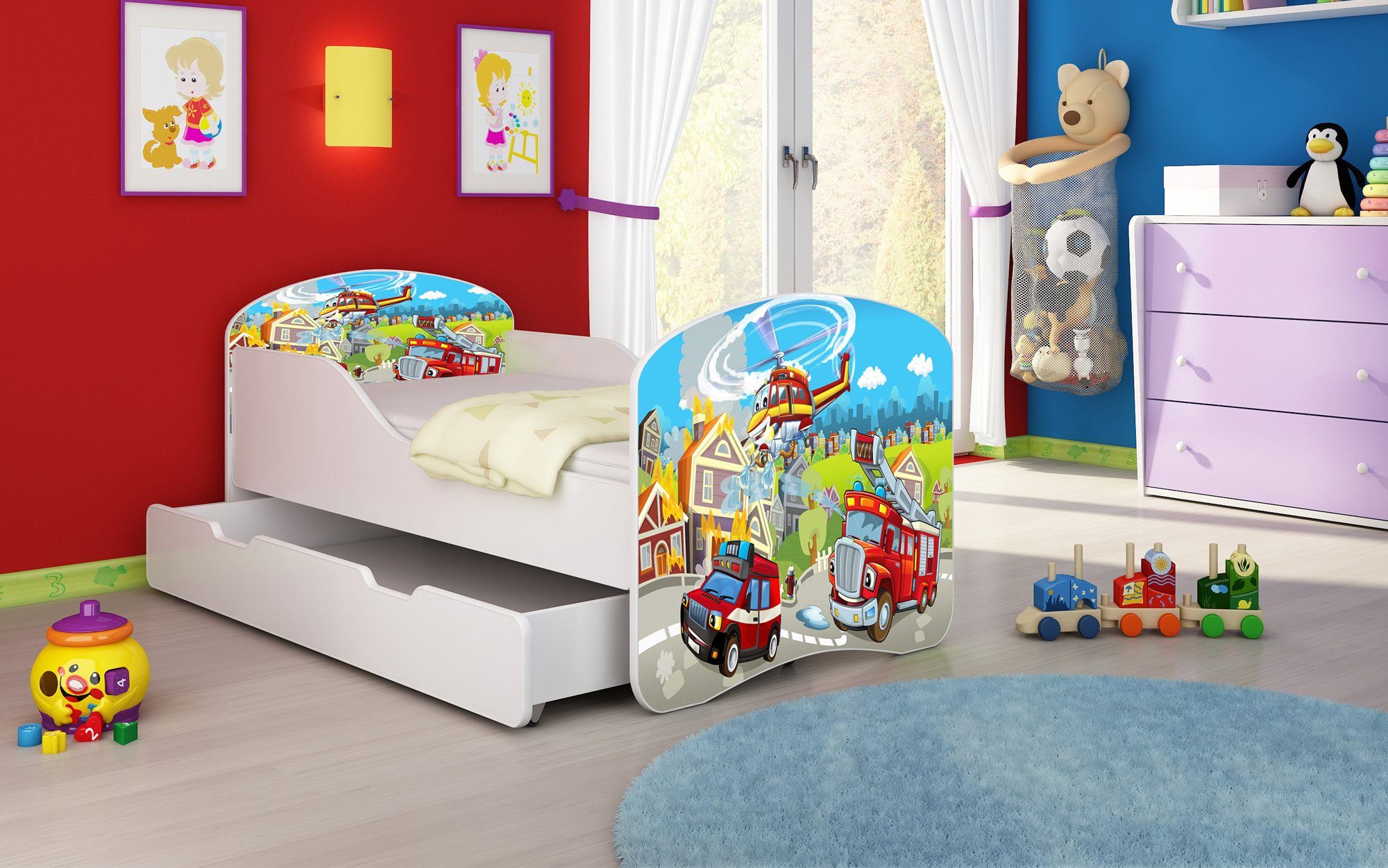Baidani Kinderbett Luna, inkl. Matratze, Schublade günstig online kaufen