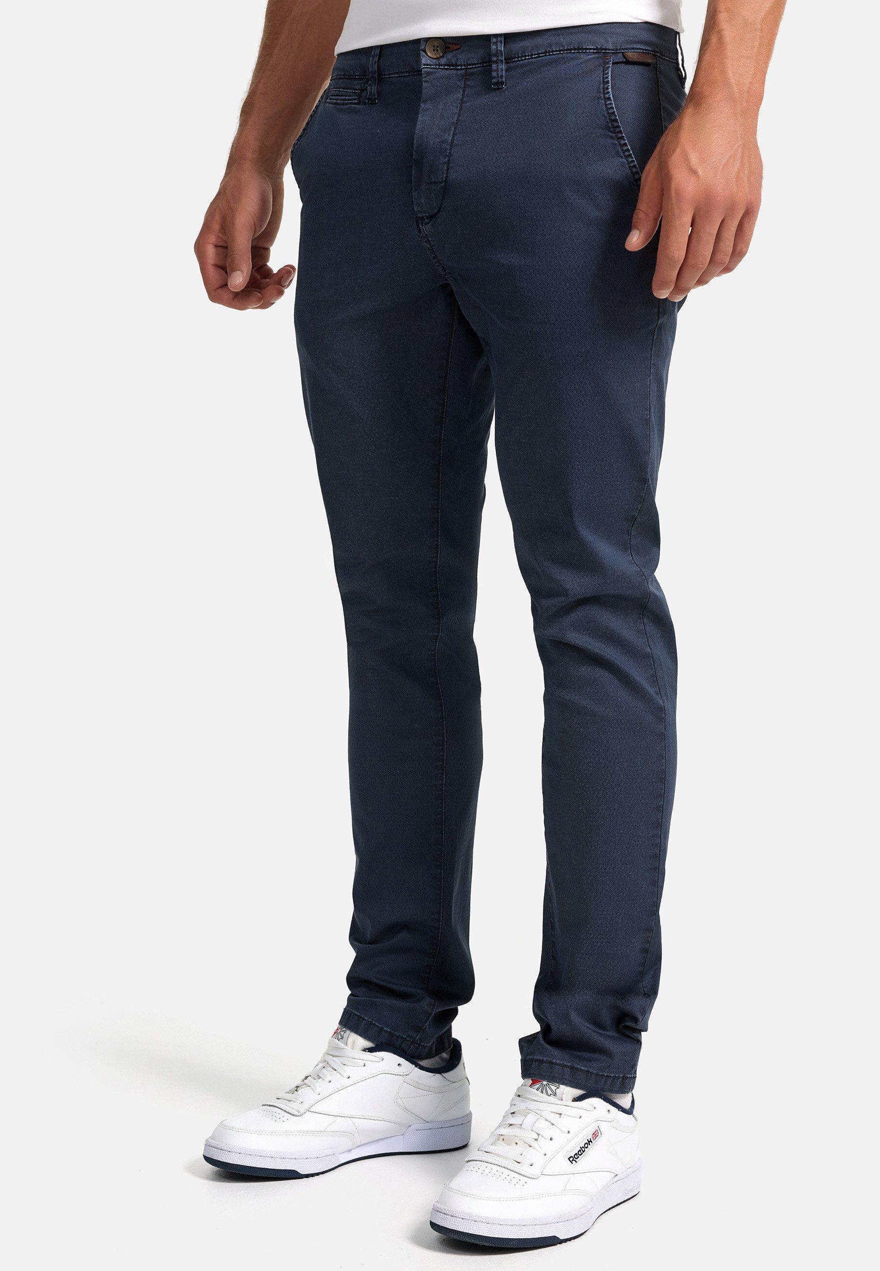 Indicode Chinohose Herren INGeoport Chino Hose Herrenhose