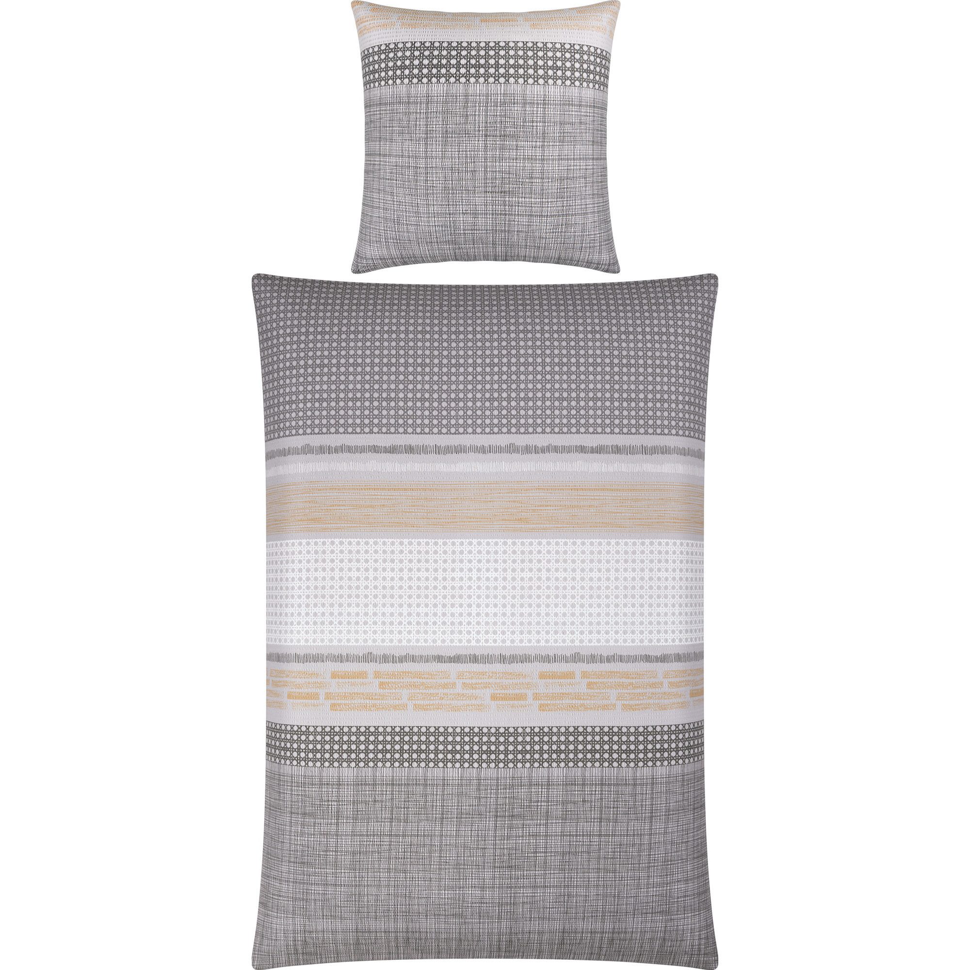 Erwin Müller Bettwäsche Bettwäsche, Seersucker, Steifen günstig online kaufen