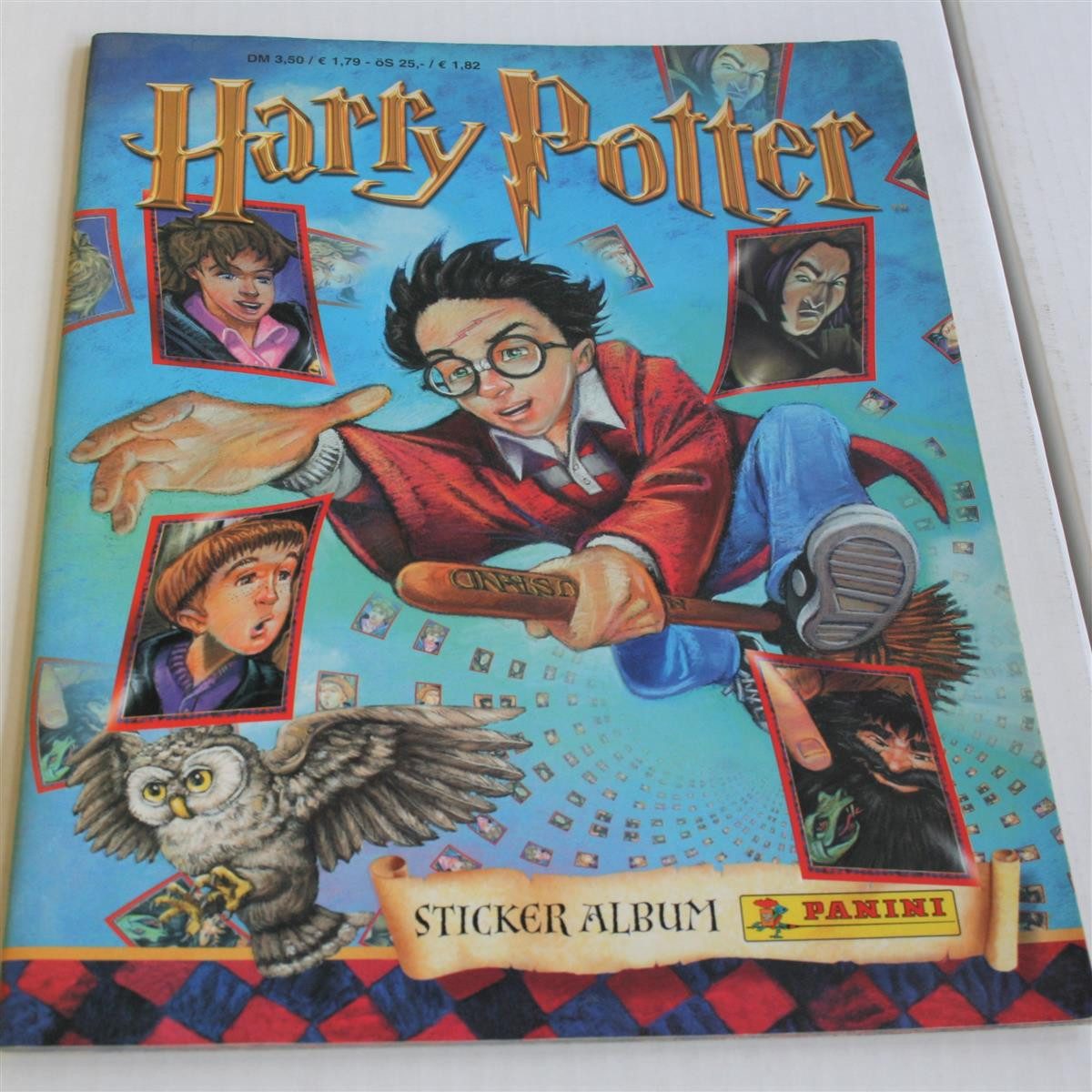 Panini Bücher-Adventskalender HARRY POTTER - Sammelsticker - Album