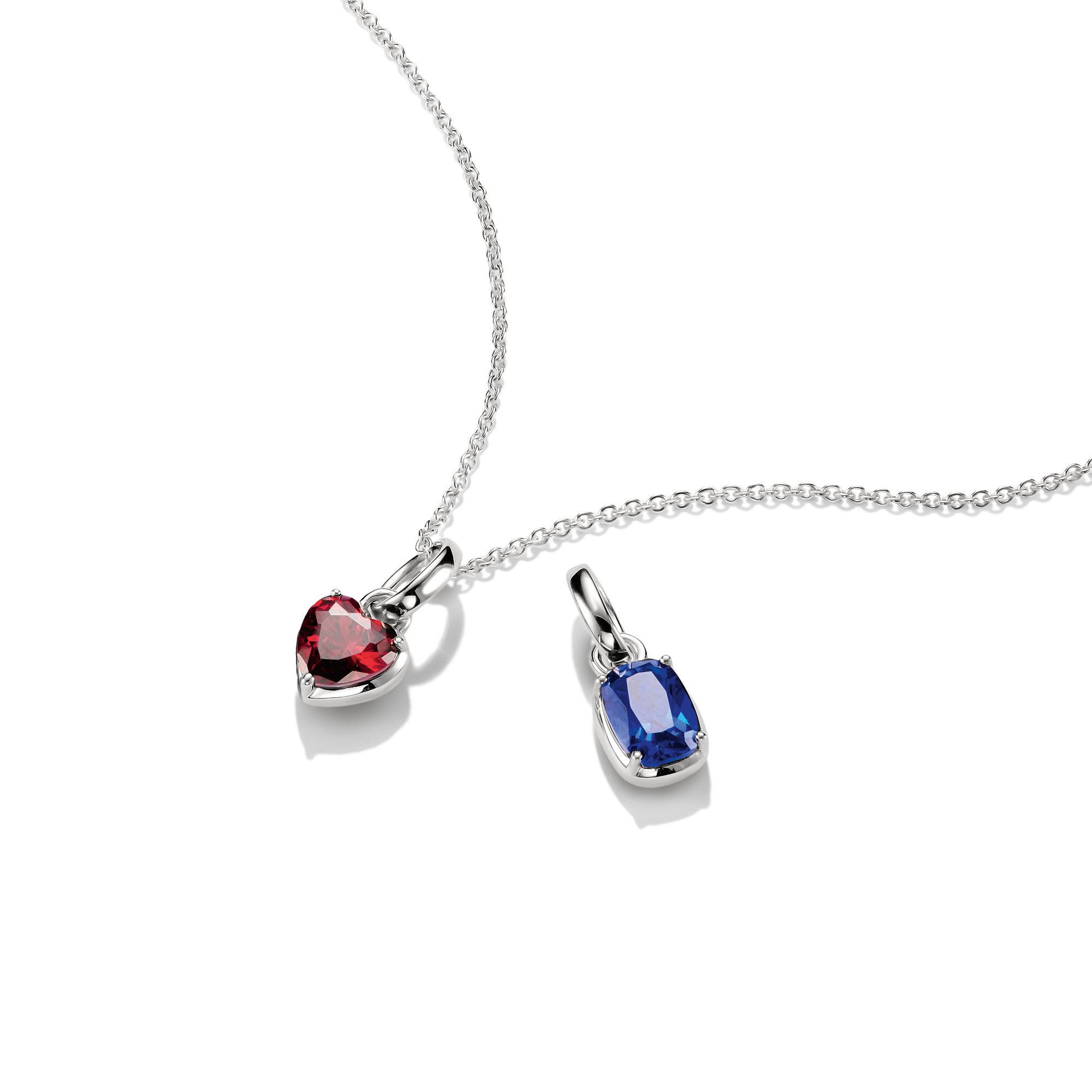 THOMAS SABO Charm-Einhänger Birthstone/Geburtsstein Charm - Connect, mit Zirkonia (synth) oder Glas-Keramik Stein oder Türkis-Imitat