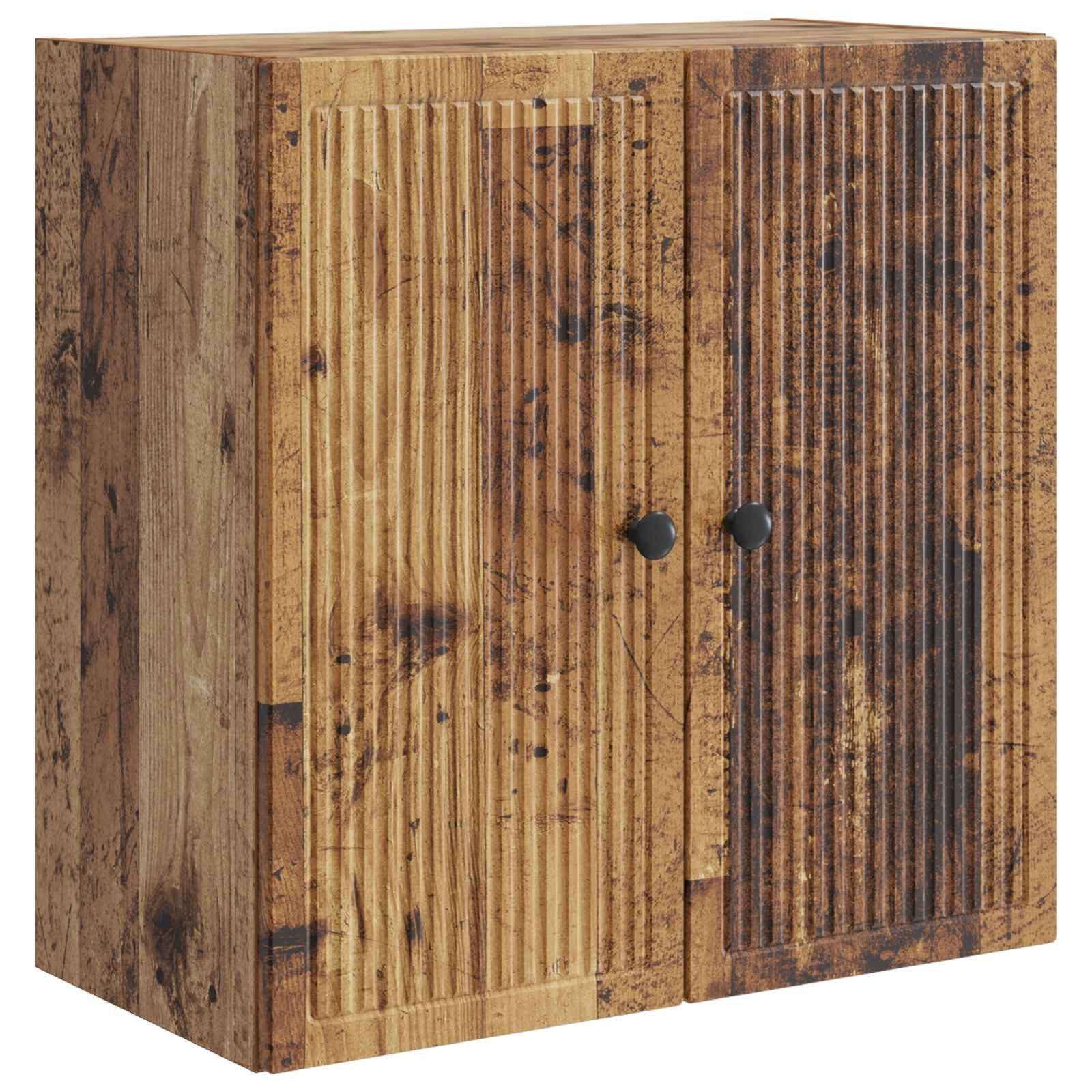 vidaXL Hängeschrank 59 x 31 x 60 cm Hängeschrank Wandschrank Altholz 59x31x60 cm Holzwerks