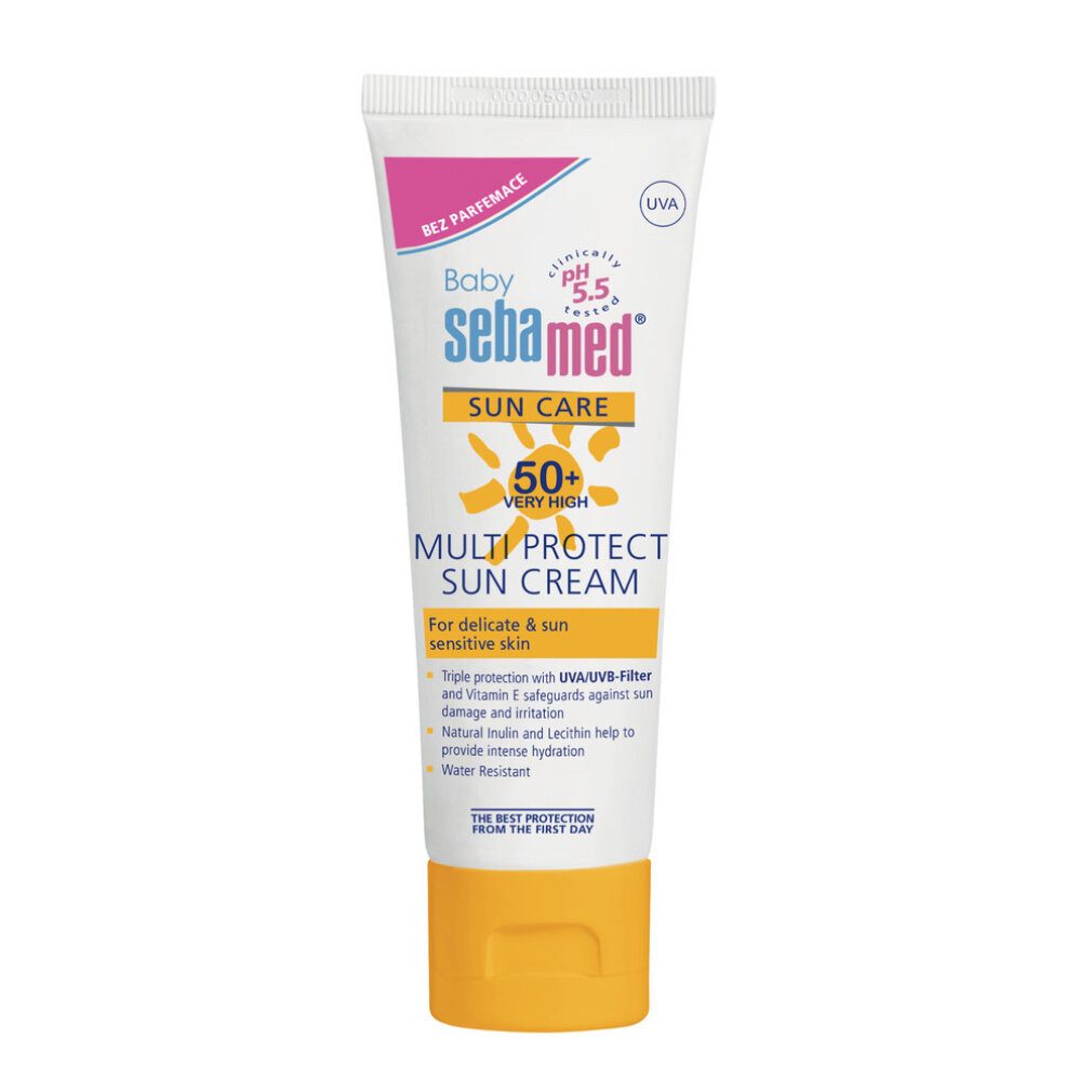 sebamed Körperpflegemittel Sonnencreme ohne Parfum OF 50+ Baby (Multi Protect Sun Cream) 75 ml