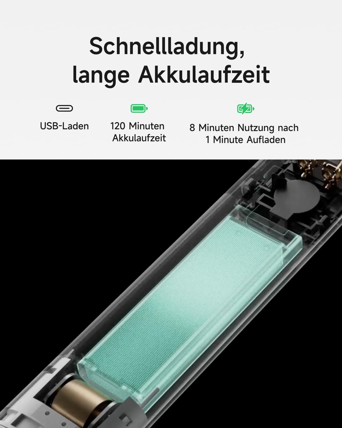 laifen Elektrorasierer Laifen T1 Pro Elektrorasierer Geschenkset Wiederaufladbar Pflege-Set, Aufsätze: 1