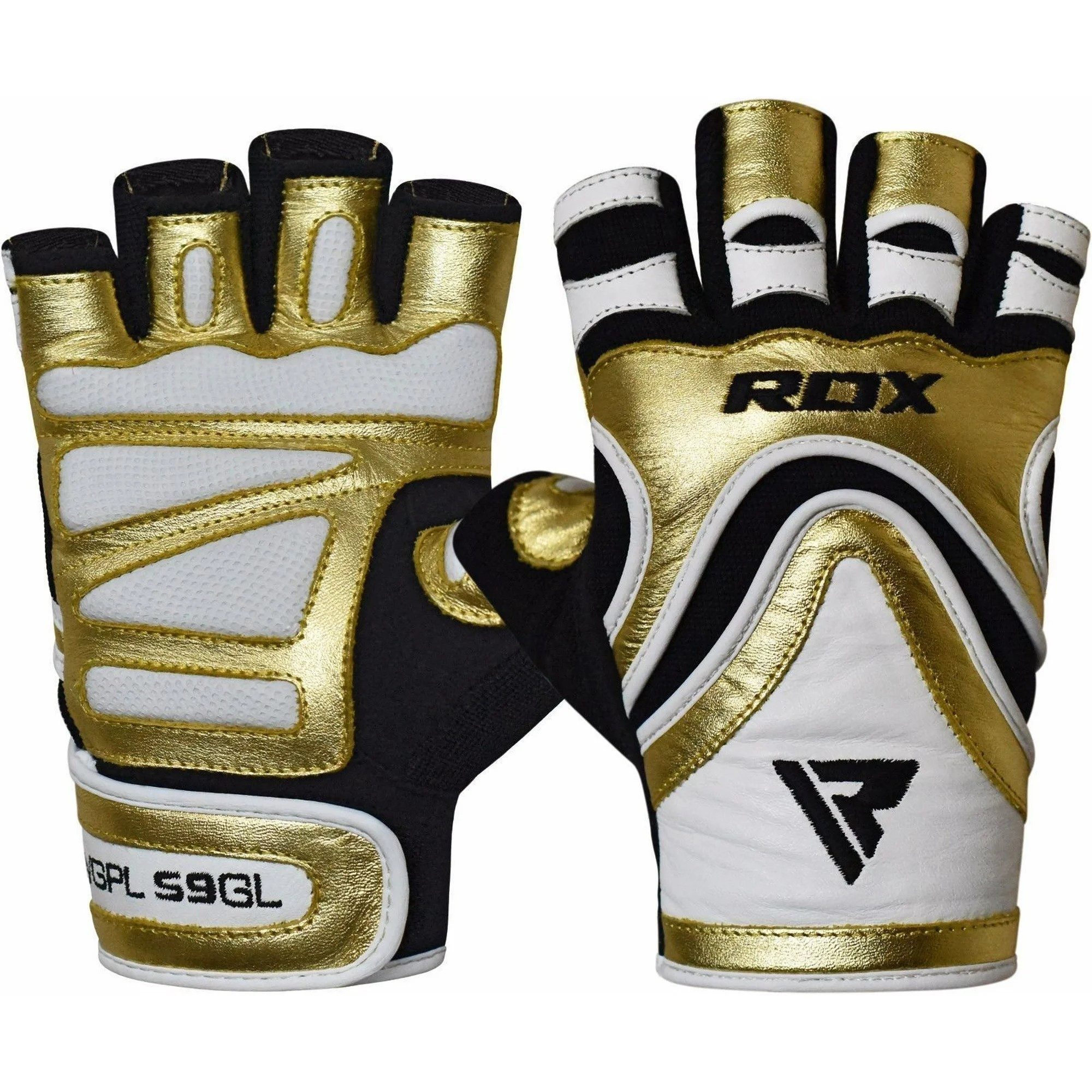 RDX Sports Trainingshandschuhe RDX Leder-Fitnesshandschuhe mit günstig online kaufen
