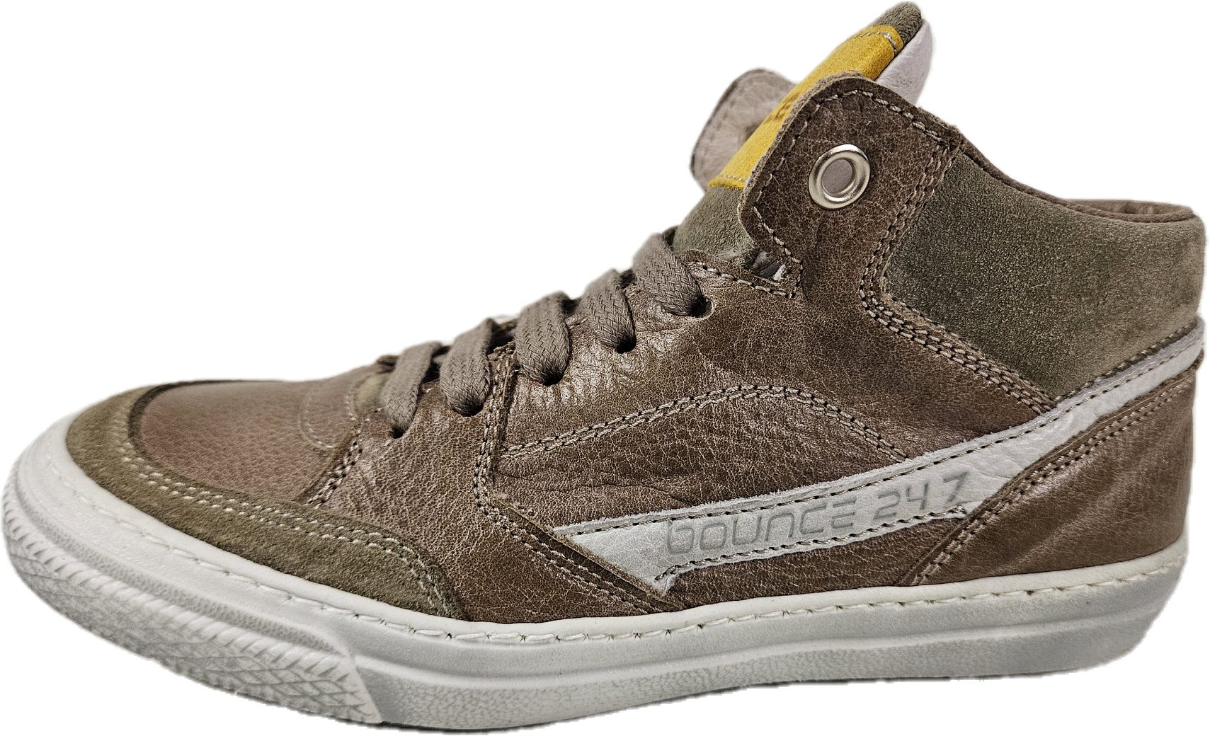Cole Bounce Restore 1905A VELOR Corda Mid Lederschuh Sneakerboots aus echtem Leder