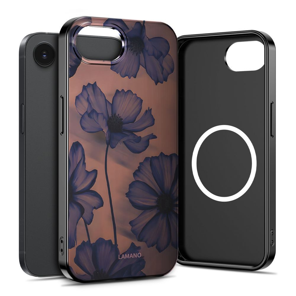 TECH PROTECT Handyhülle Schutzhülle Smartphonehülle Blumenmotiv 6,1 Zoll, MagSafe, Blumenmotiv, erhöhter Kameraschutz